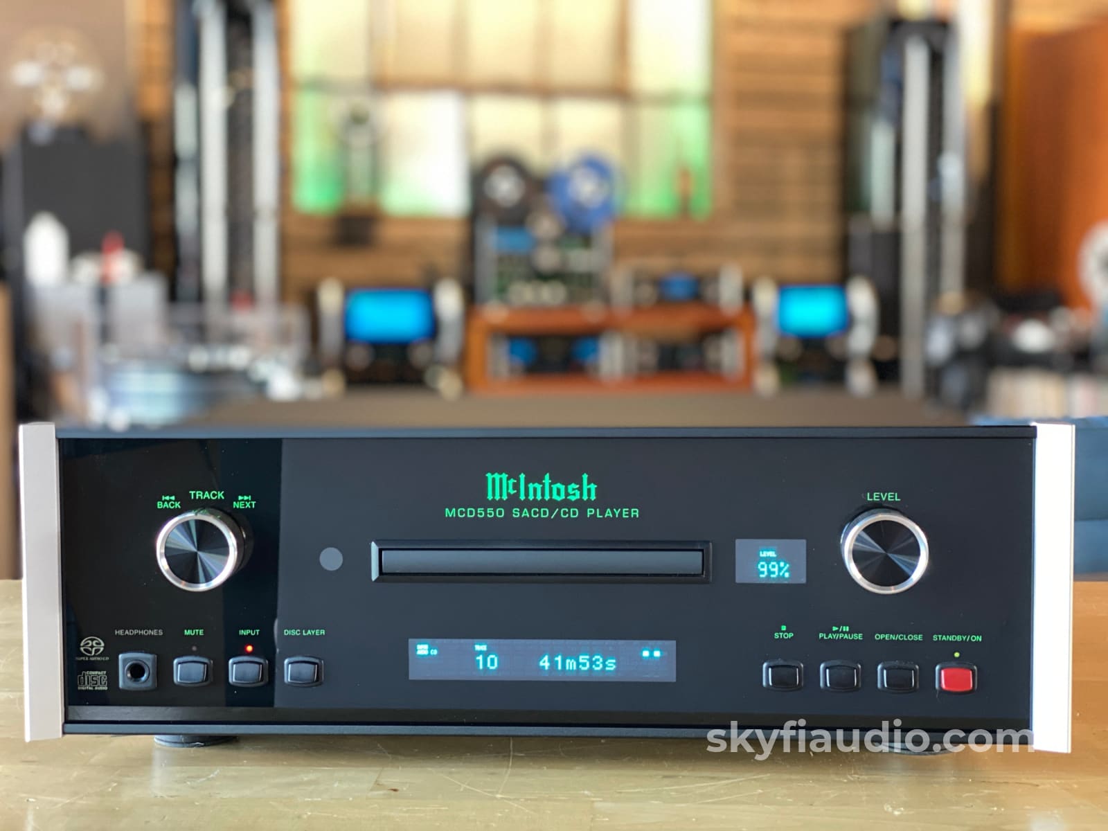 Mcintosh Mcd550 Sacd/Cd Player & Dac Four 32-Bit/192Khz Dacs Per Channel! Complete Set Cd + Digital