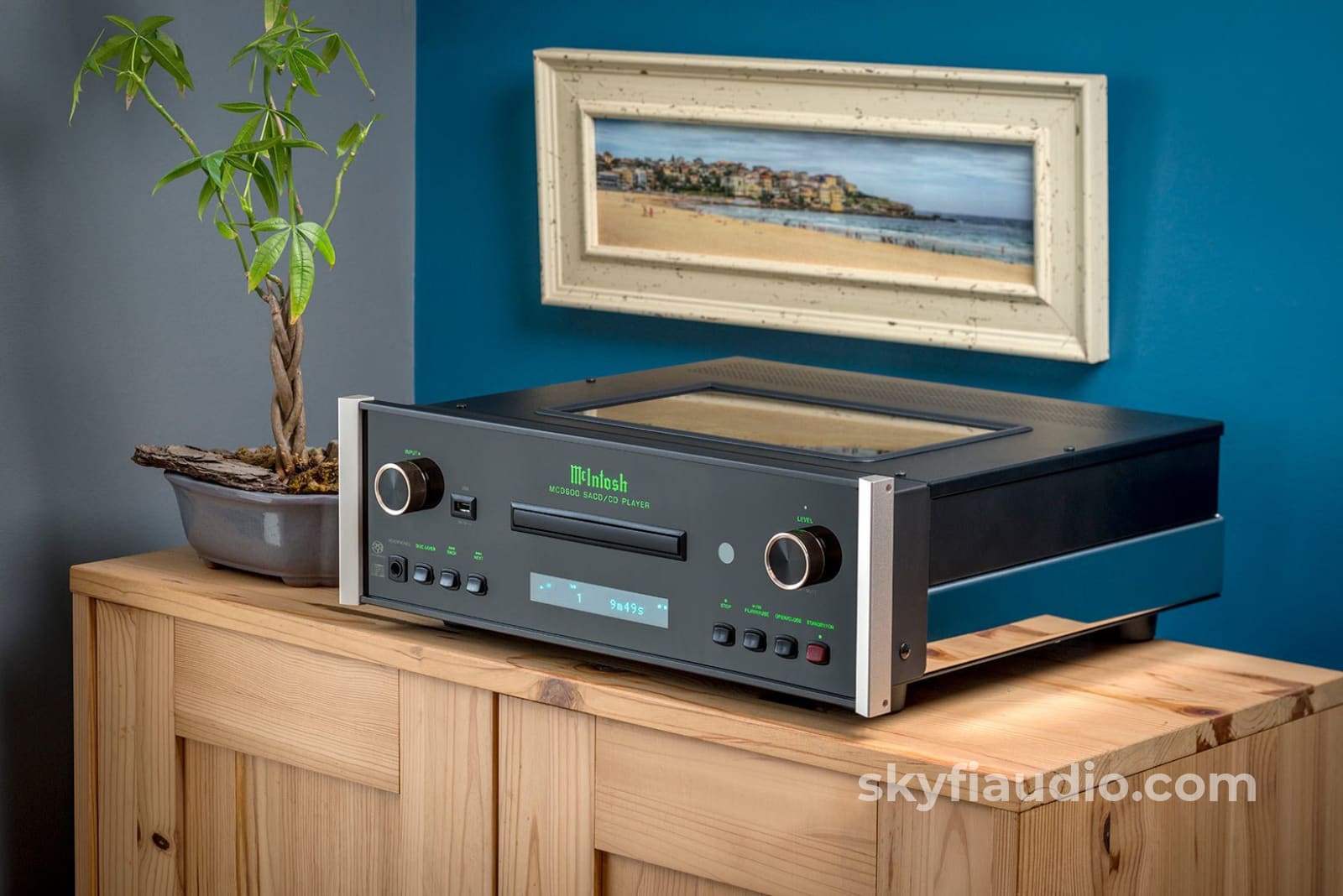 Mcintosh Mcd600 Sacd/Cd Player And Quad Balanced Dac Cd + Digital