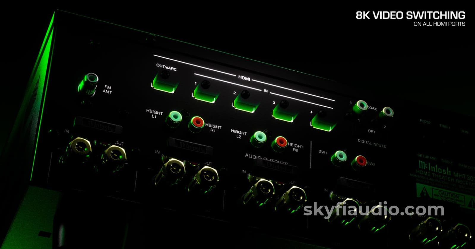 Mcintosh Mht300 Home Theater Receiver - Pre-Order Now Integrated Amplifier