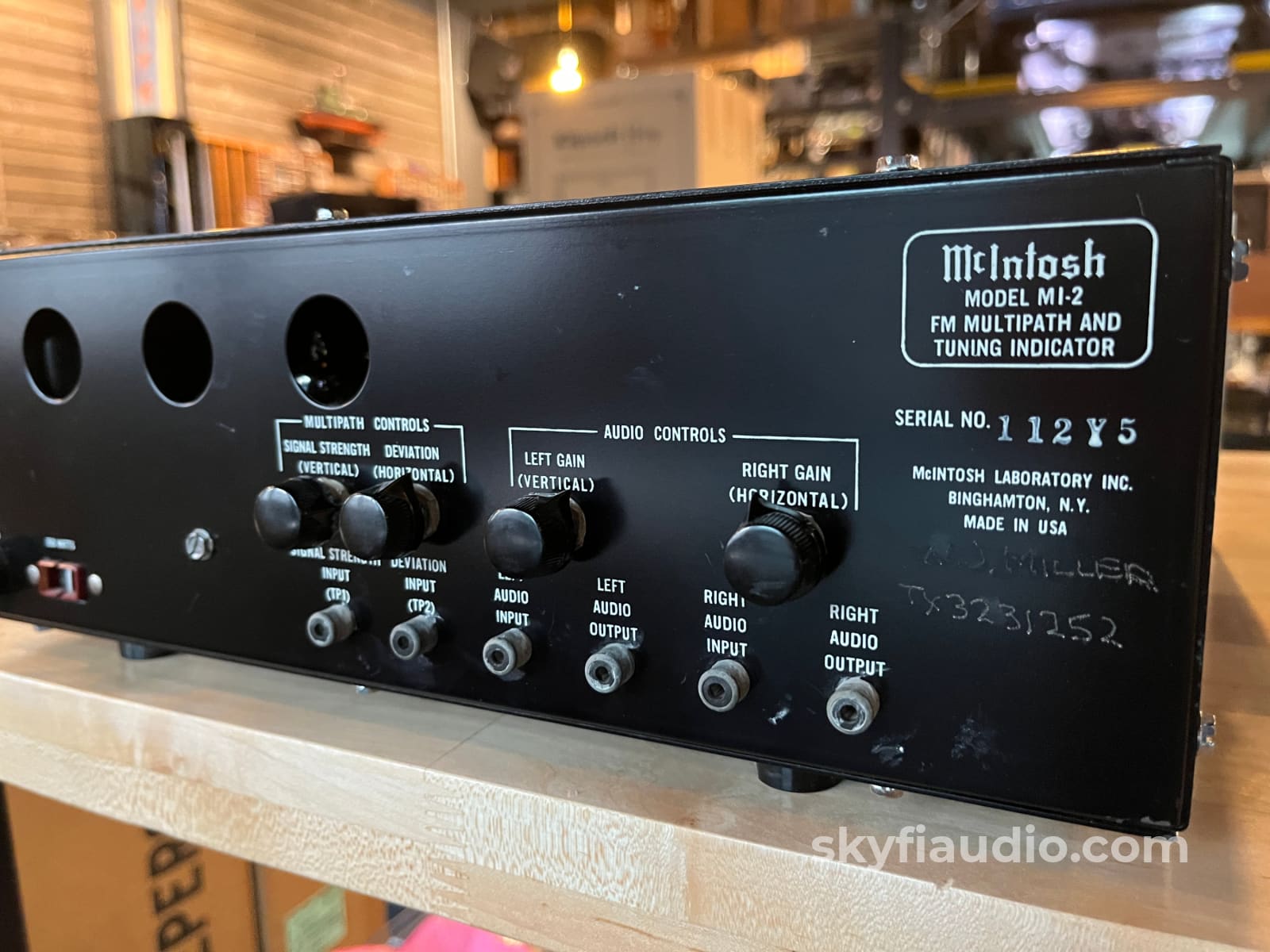 McIntosh MI-2 Maximum Performance Indicator Oscilloscope - Rare Accessory