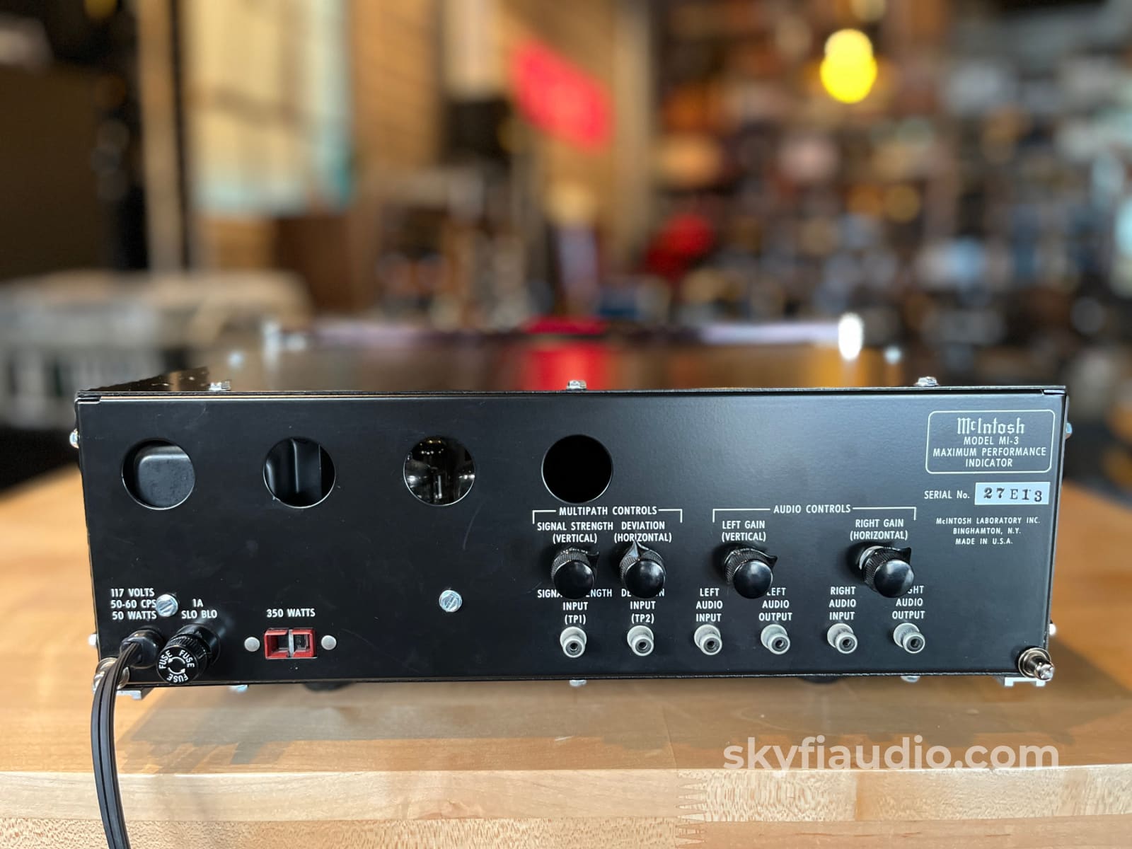 McIntosh MI3 Tube Maximum Performance Indicator - Restored in 2023 - Accessory