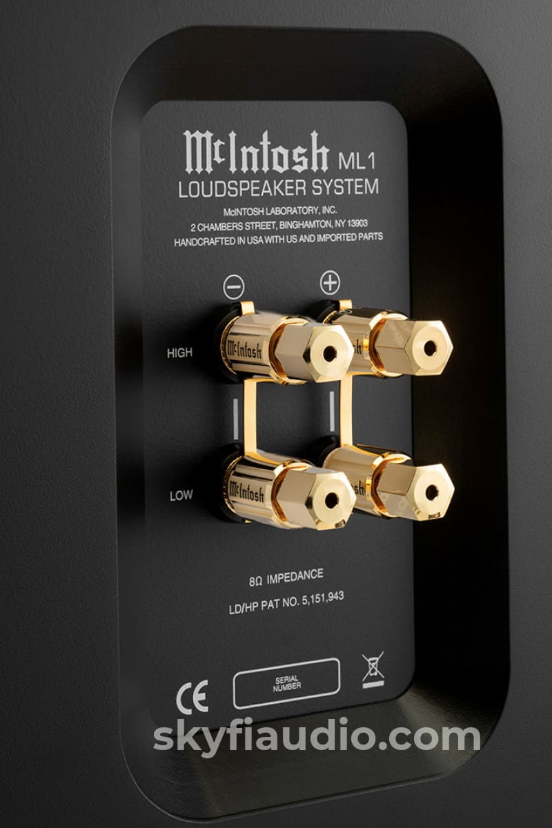 Mcintosh New Ml1 Loudspeaker Mk Ii Pre-Order Now Speakers