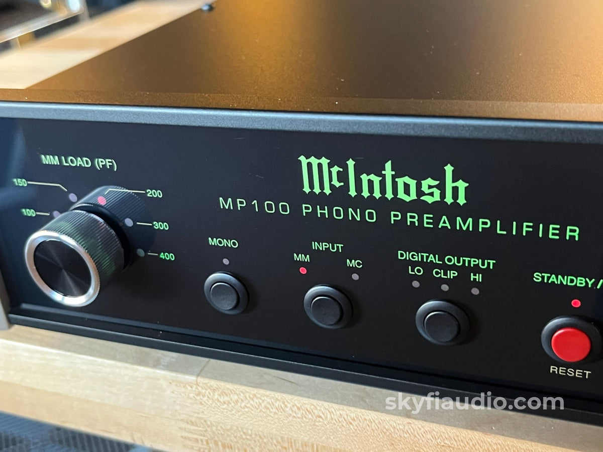 McIntosh MP-100 Phono Preamp - Pre-Loved Preamplifier