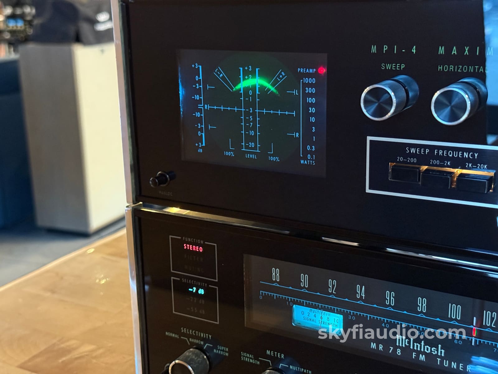 McIntosh MPI-4 Maximum Performance Indicator - Serviced Accessory