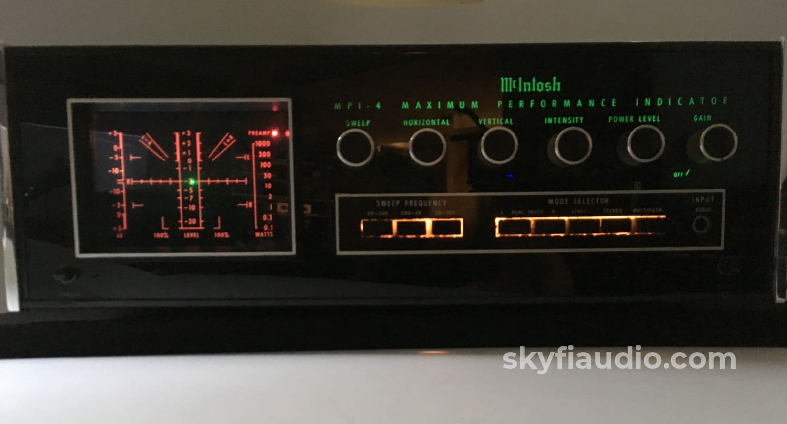 Mcintosh Mpi-4 Tuner Maximum Performance Indicator