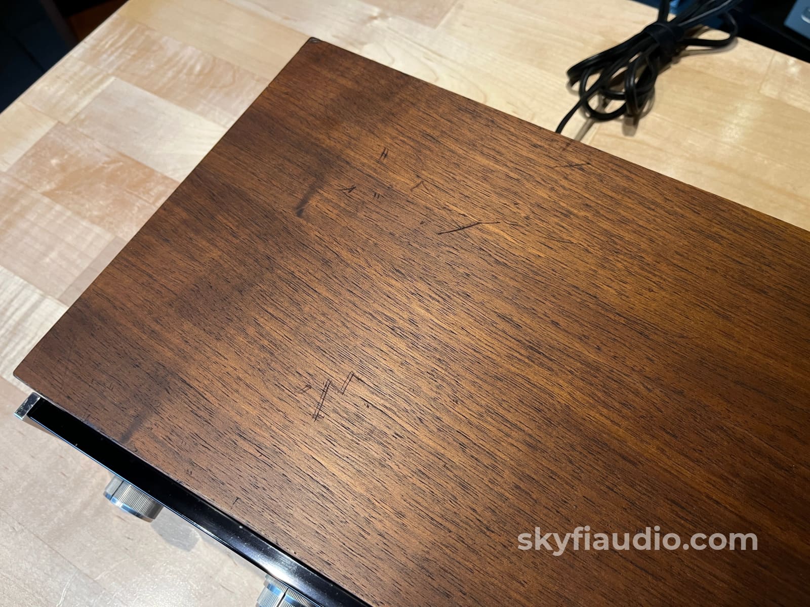 McIntosh MQ101 Vintage 3 Band Equalizer - W/ Wood Case + New Faceplate Accessory