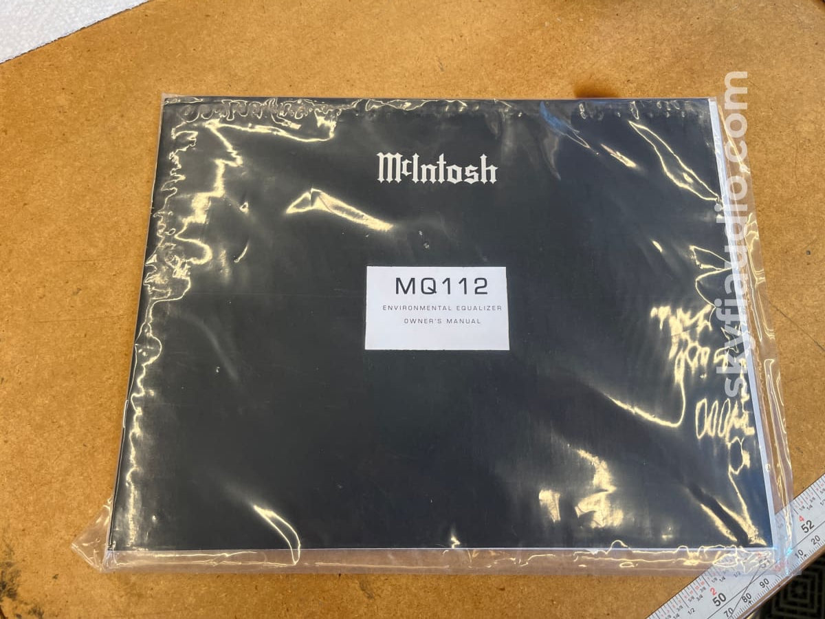 McIntosh MQ112 Environmental Equalizer - Pre-Loved Accessory