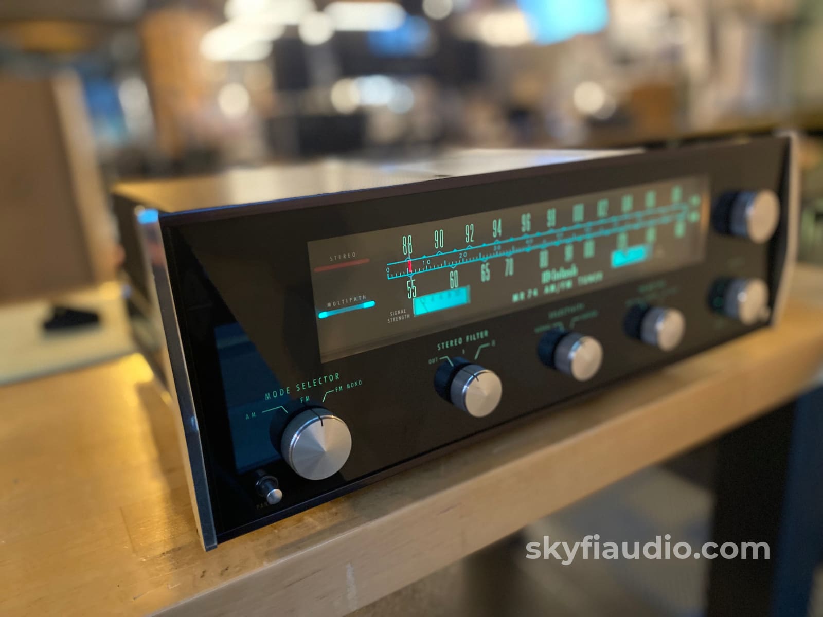 Mcintosh Mr-74 Vintage Fm Tuner - New Glass