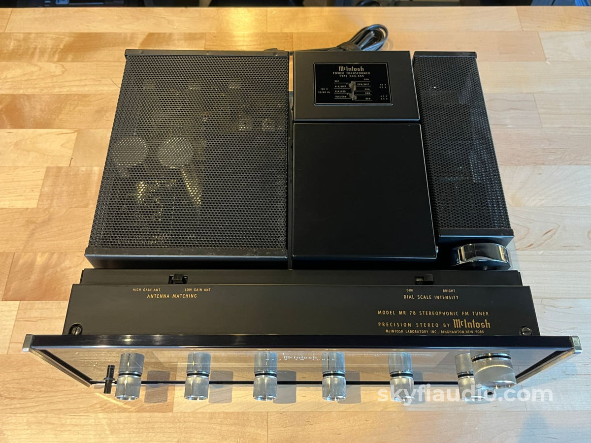 McIntosh MR-78 Vintage Analog Tuner - Serviced & Aligned - Tuner