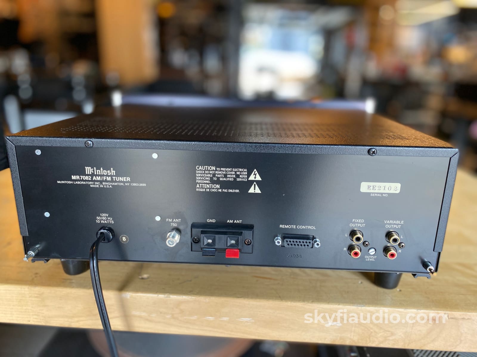 Mcintosh Mr7082 Vintage Am/Fm Tuner - Slim Version