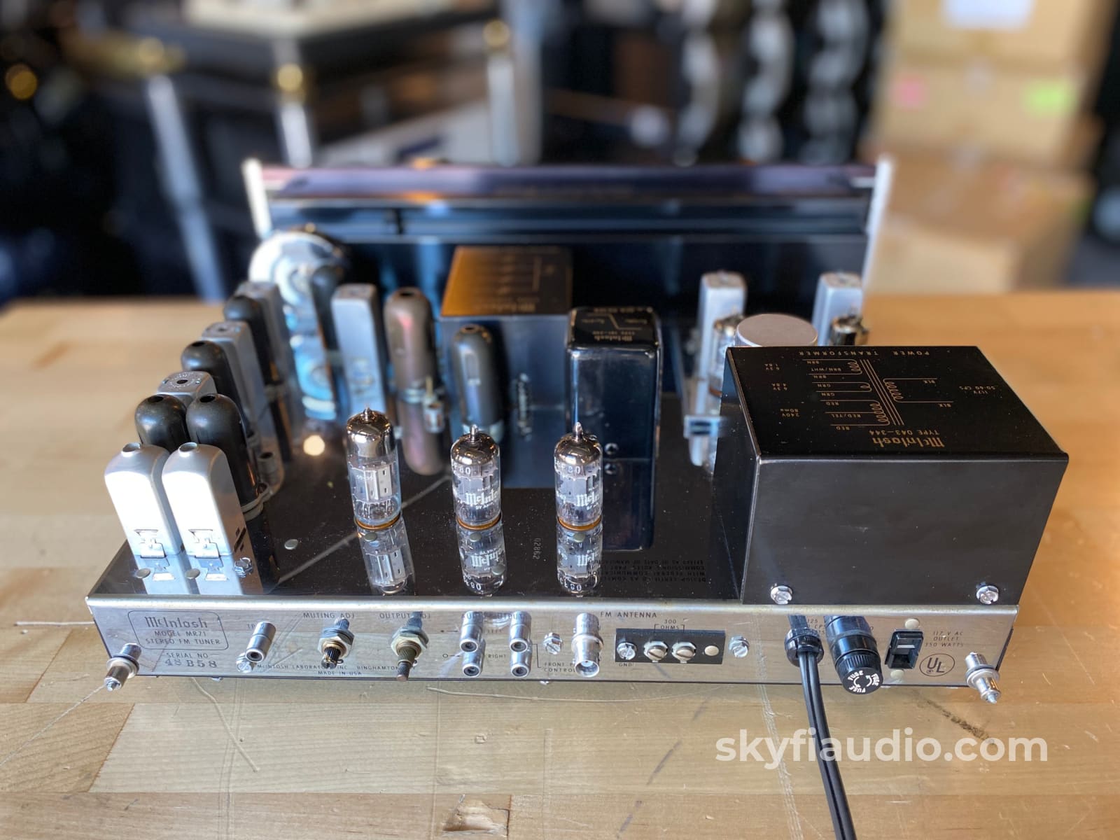 Mcintosh Mr71 All Tube Analog Tuner - Super Clean Survivor