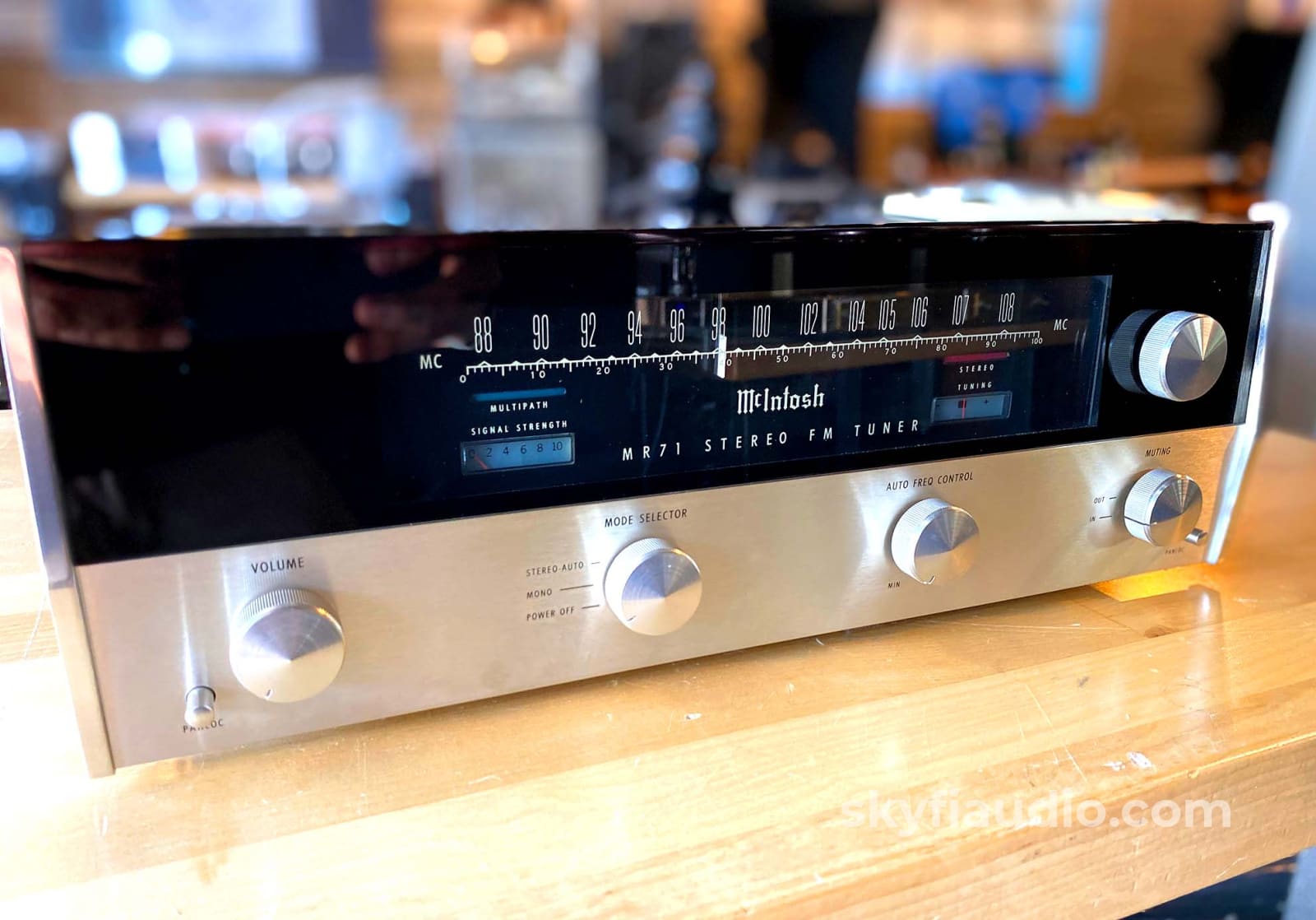 Mcintosh Mr71 All Tube Analog Tuner - Super Clean Survivor