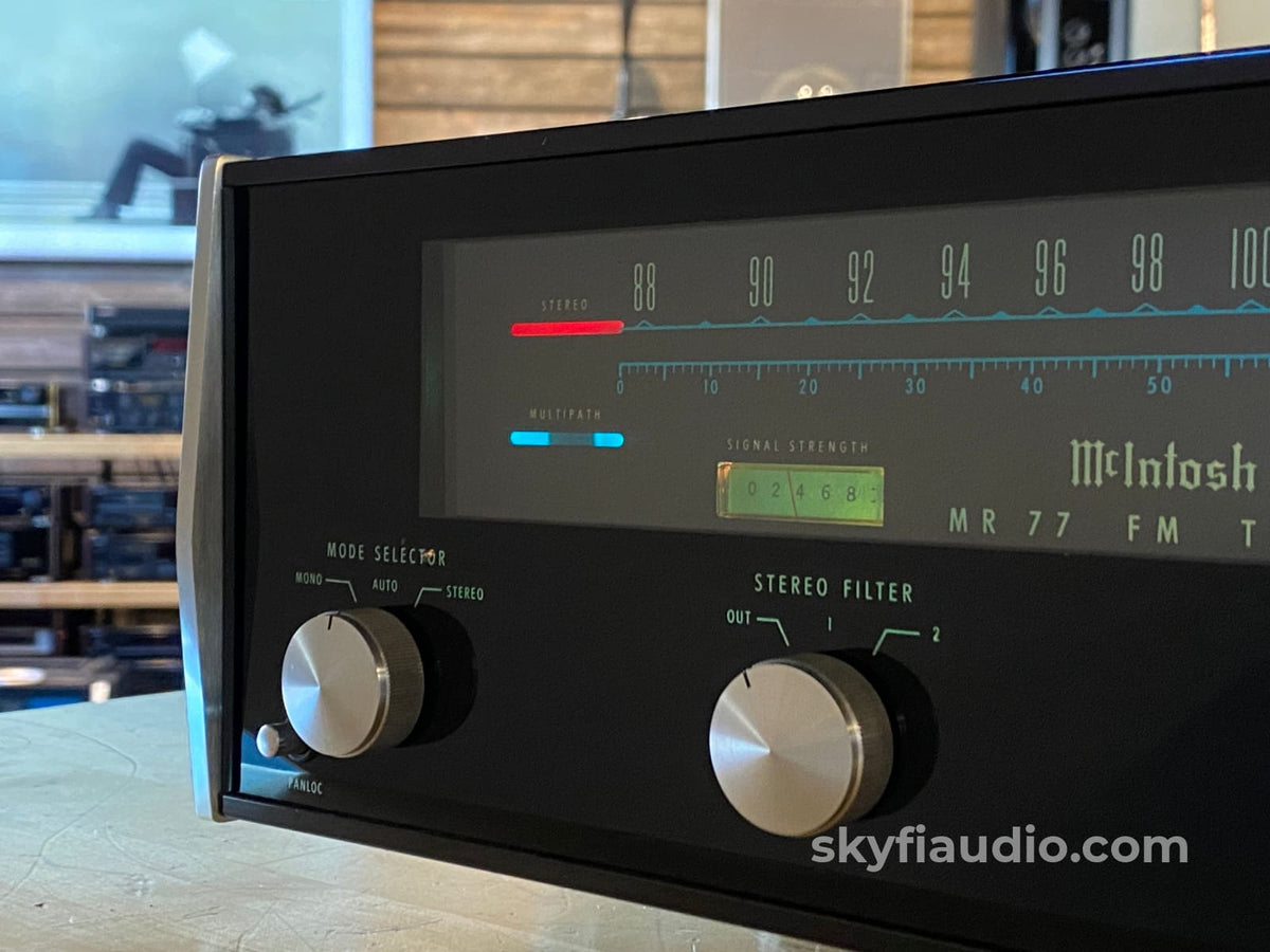 Mcintosh Mr77 Analog Tuner - Richard Modafferi Serviced In 2006