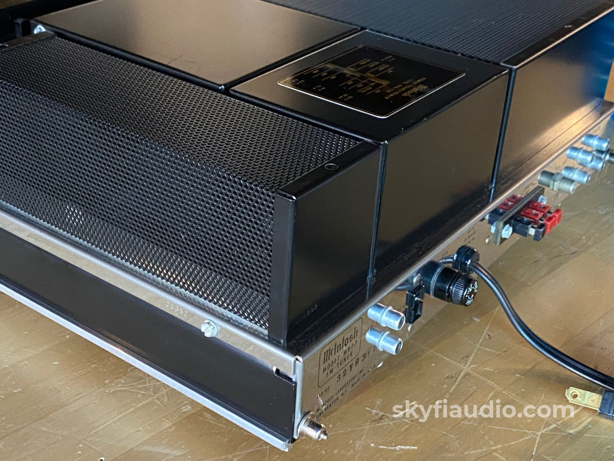 Mcintosh Mr77 Analog Tuner - Richard Modafferi Serviced In 2006