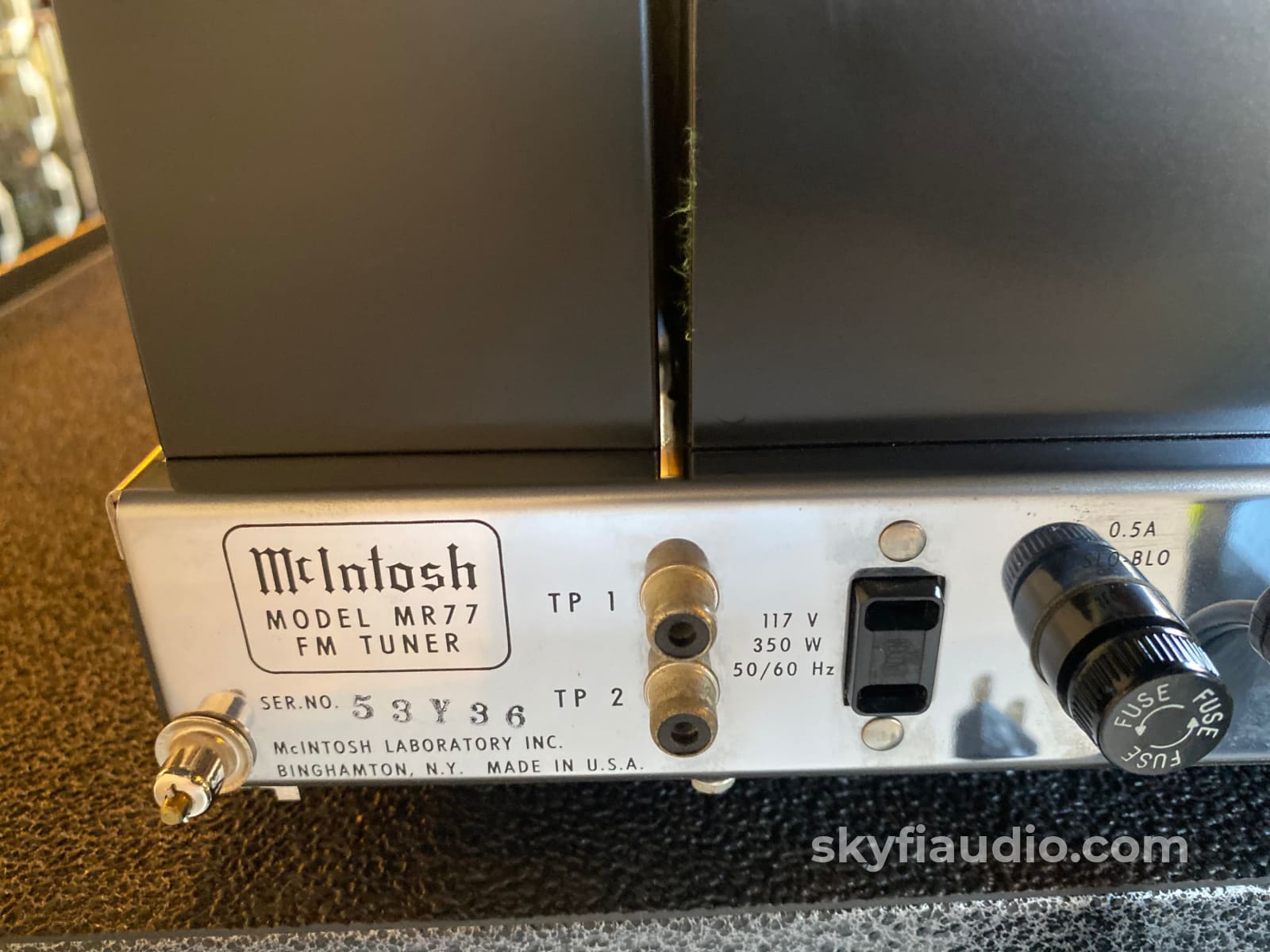 Mcintosh Mr77 Vintage Fm Tuner - Modafferi Serviced