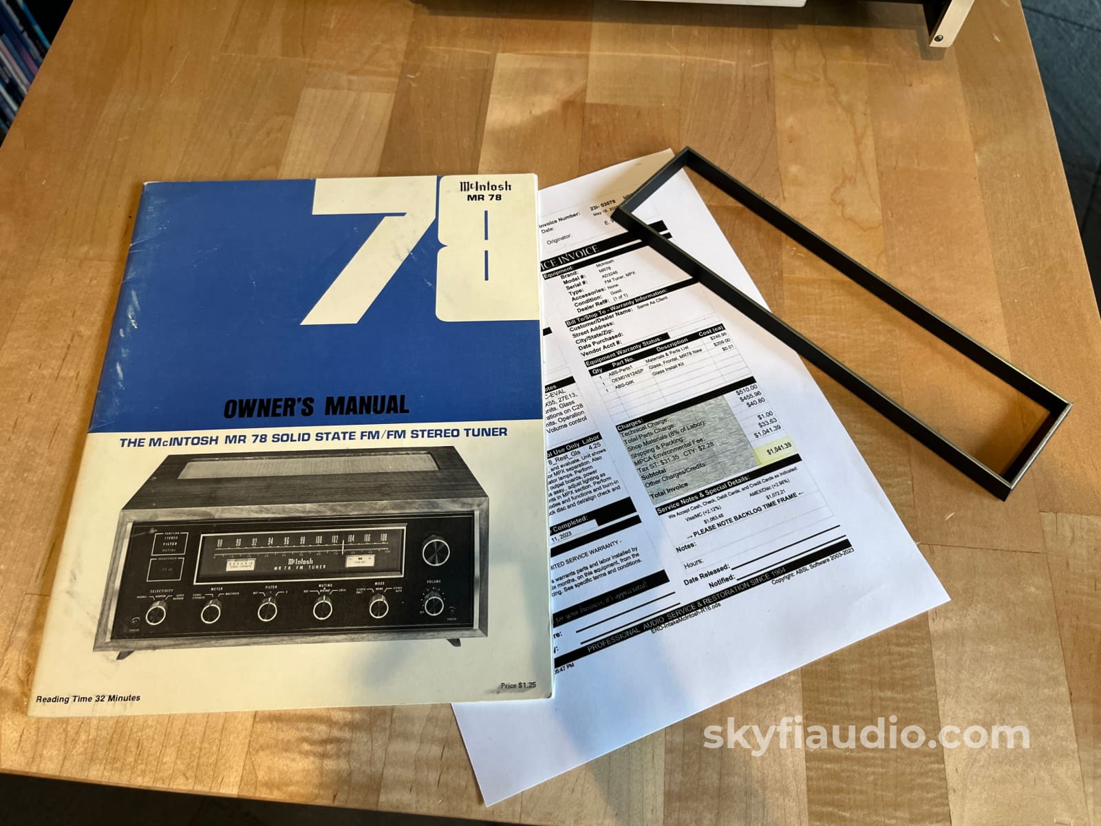 McIntosh MR78 Analog Tuner - Legendary Serviced in 2023 - Tuner