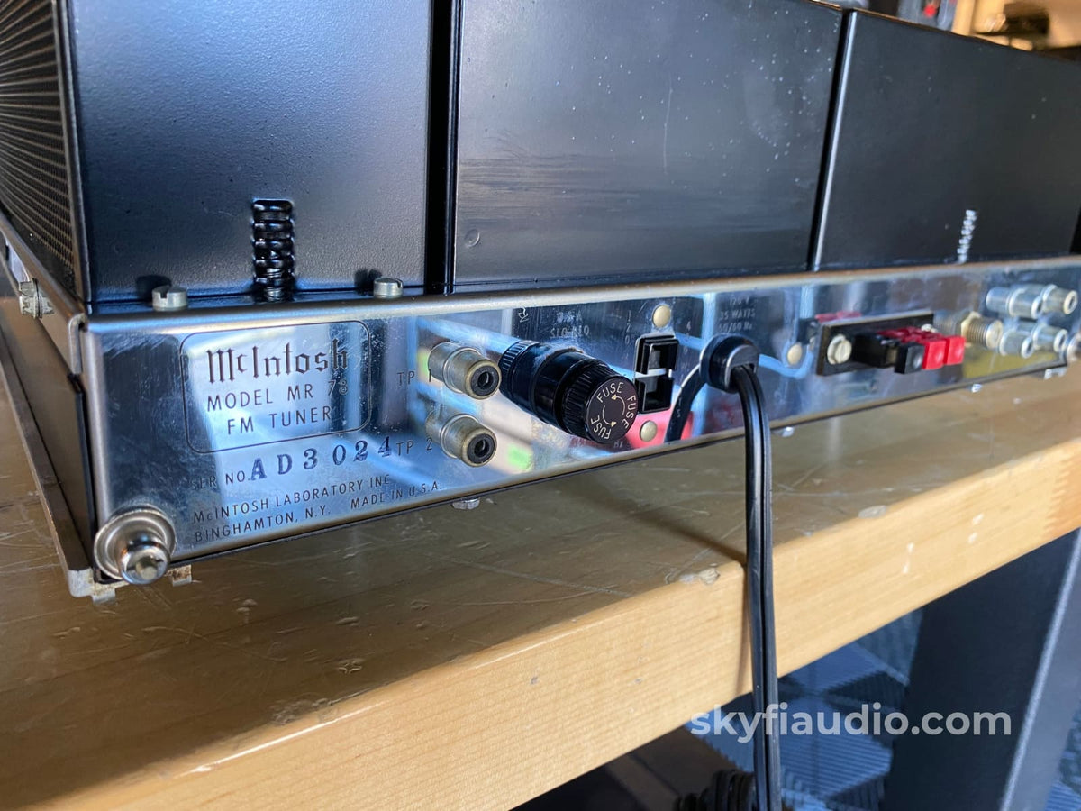 Mcintosh Mr-78 Analog Tuner - The Best From Back In Stock!