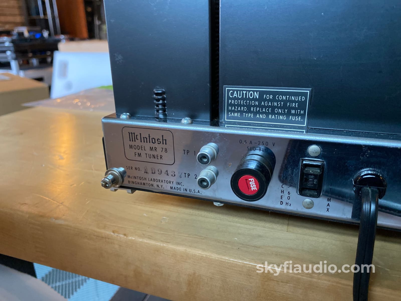 Mcintosh Mr78 Analog Tuner - The Best From Back In Stock! Recnbfexvazrenlva