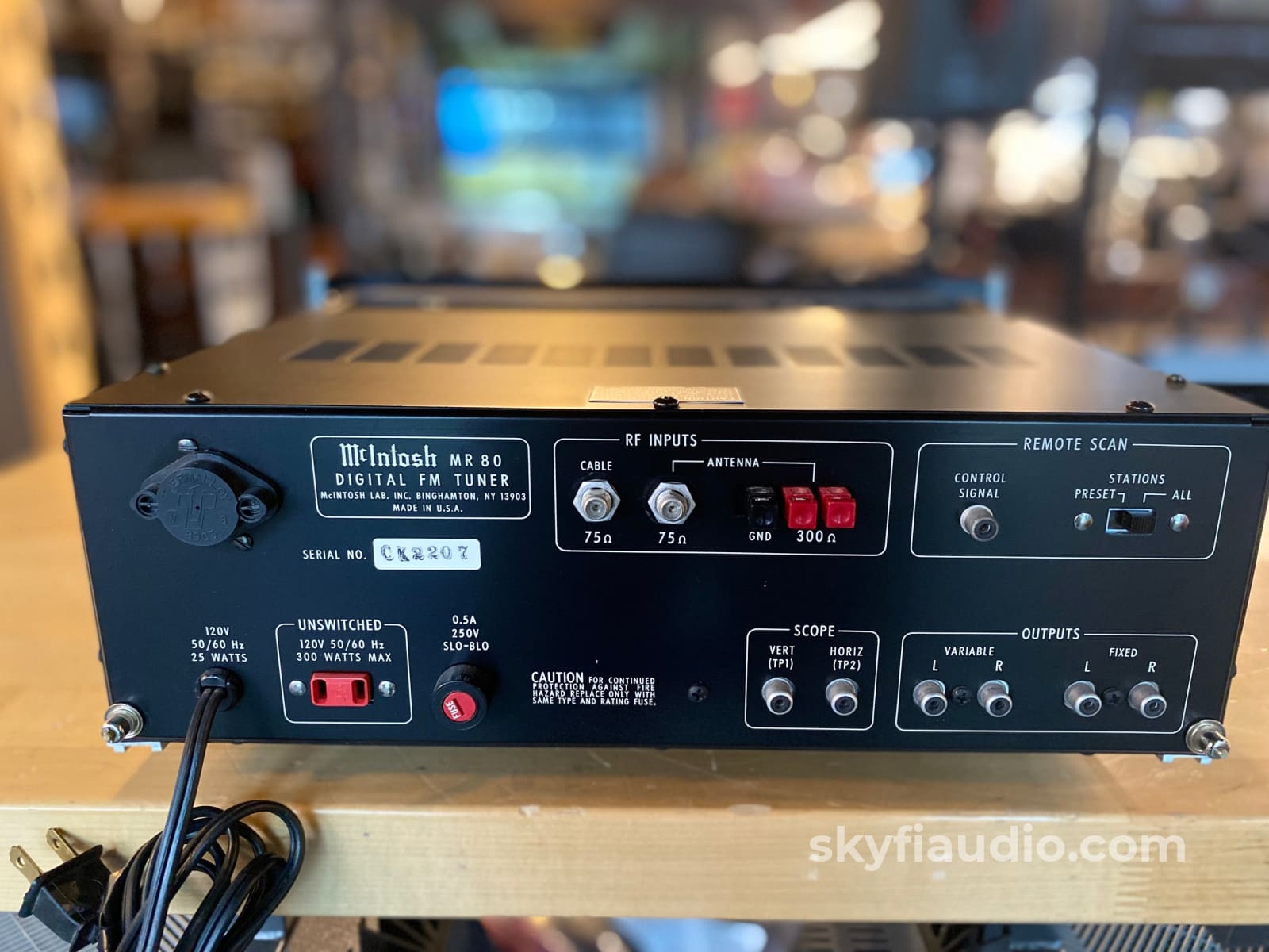 Mcintosh Mr80 Vintage Fm Tuner