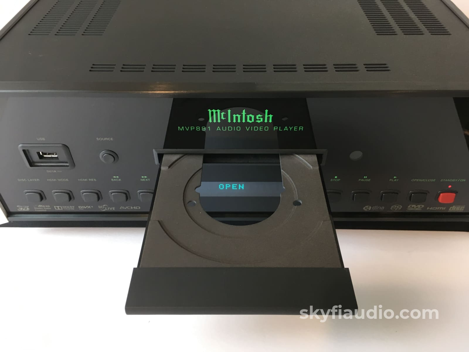 Mcintosh Mvp-891 Blu-Ray Player Cd + Digital