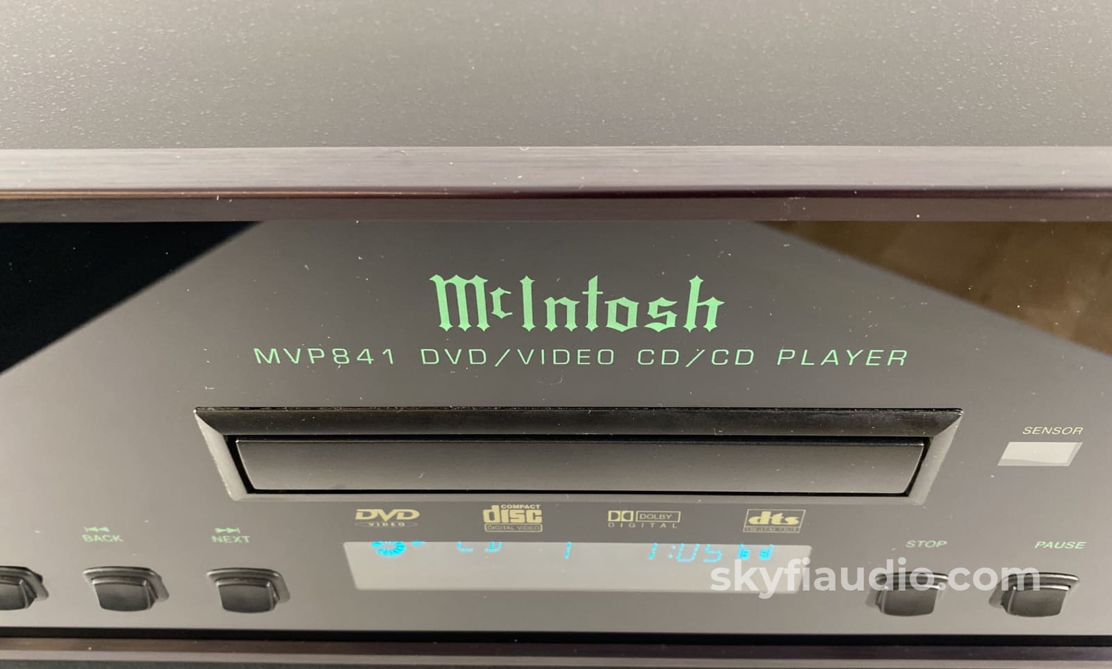 Mcintosh Mvp841 Cd Player - 96Khz/24-Bit Burr Brown Dac + Digital