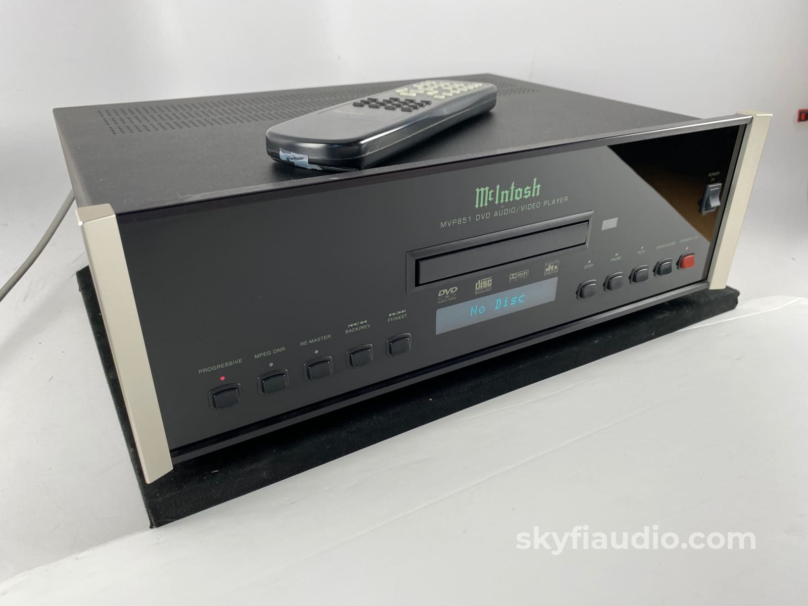 Mcintosh Mvp851 Audio/Video Upsampling Cd Player 24-Bit Burr Brown Audio Dacs + Digital