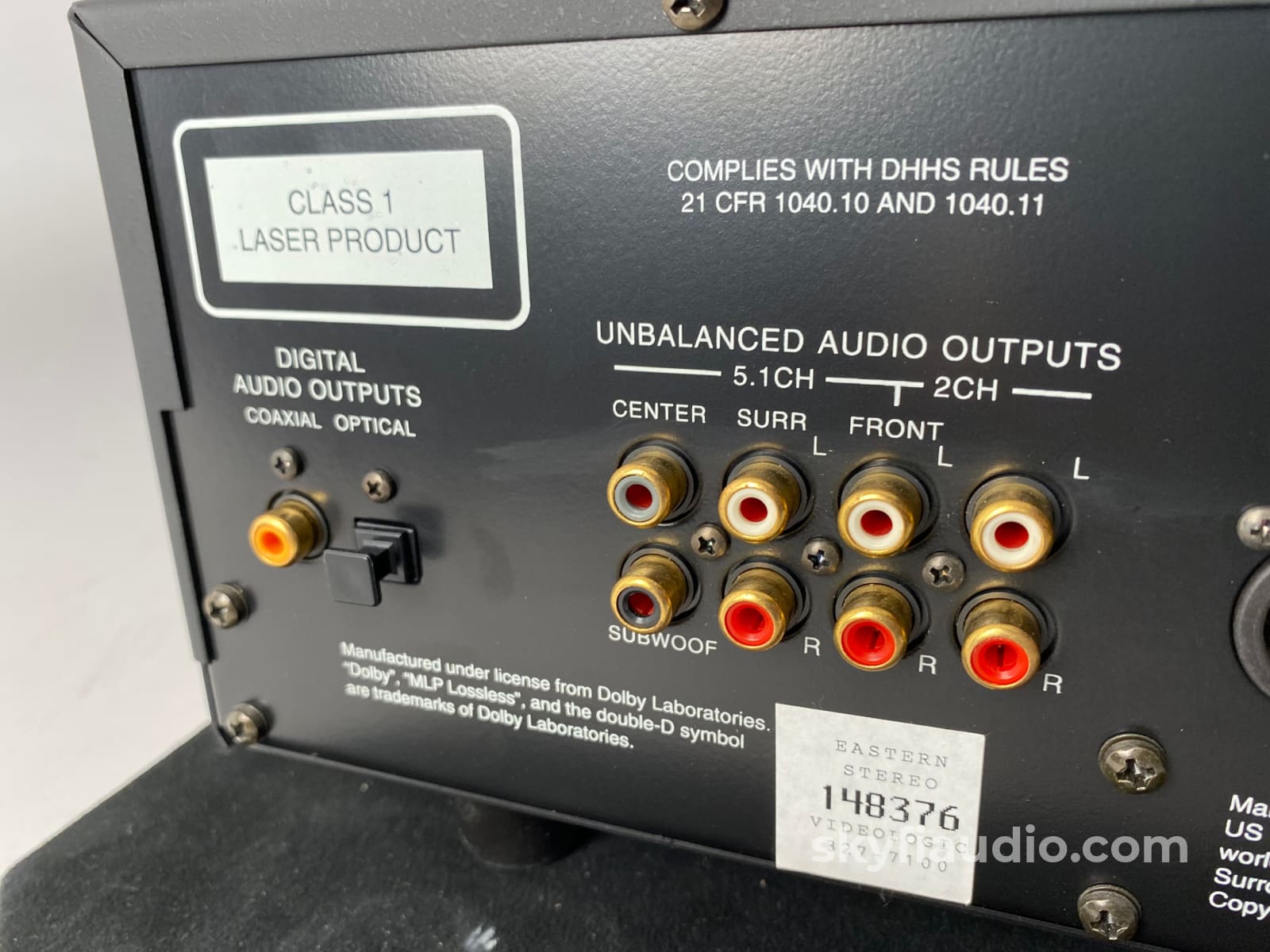 Mcintosh Mvp851 Audio/Video Upsampling Cd Player 24-Bit Burr Brown Audio Dacs + Digital
