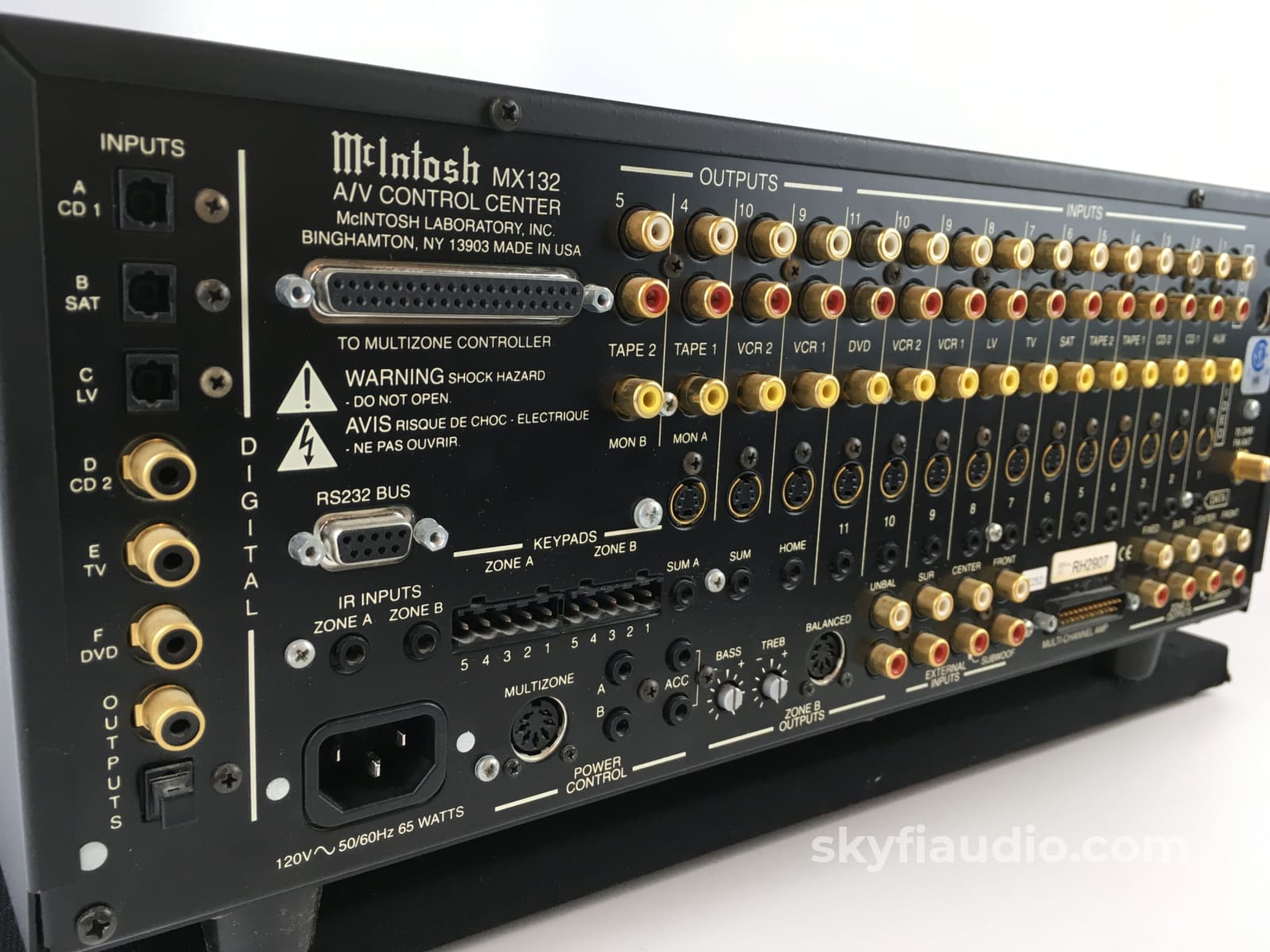 Mcintosh Mx-132 Av Processor With Tuner Preamplifier