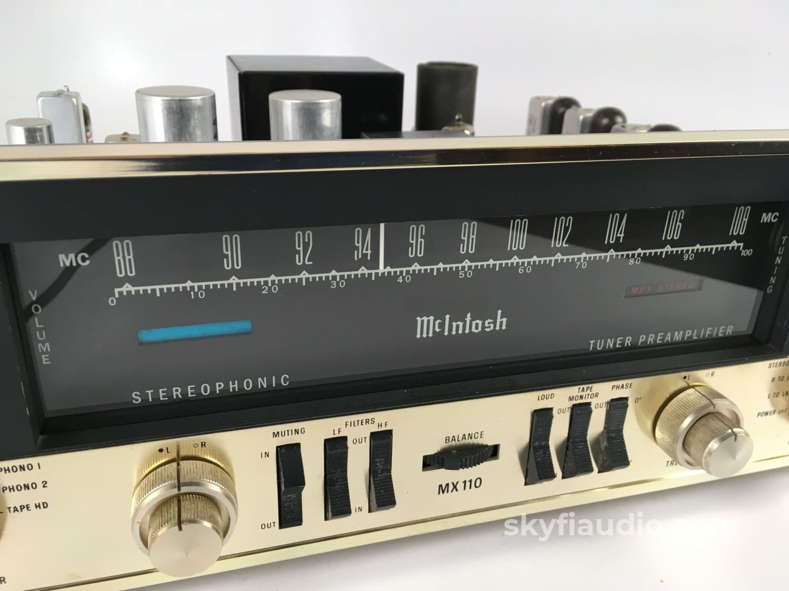 Mcintosh Mx110 Tube Preamp Tuner Preamplifier