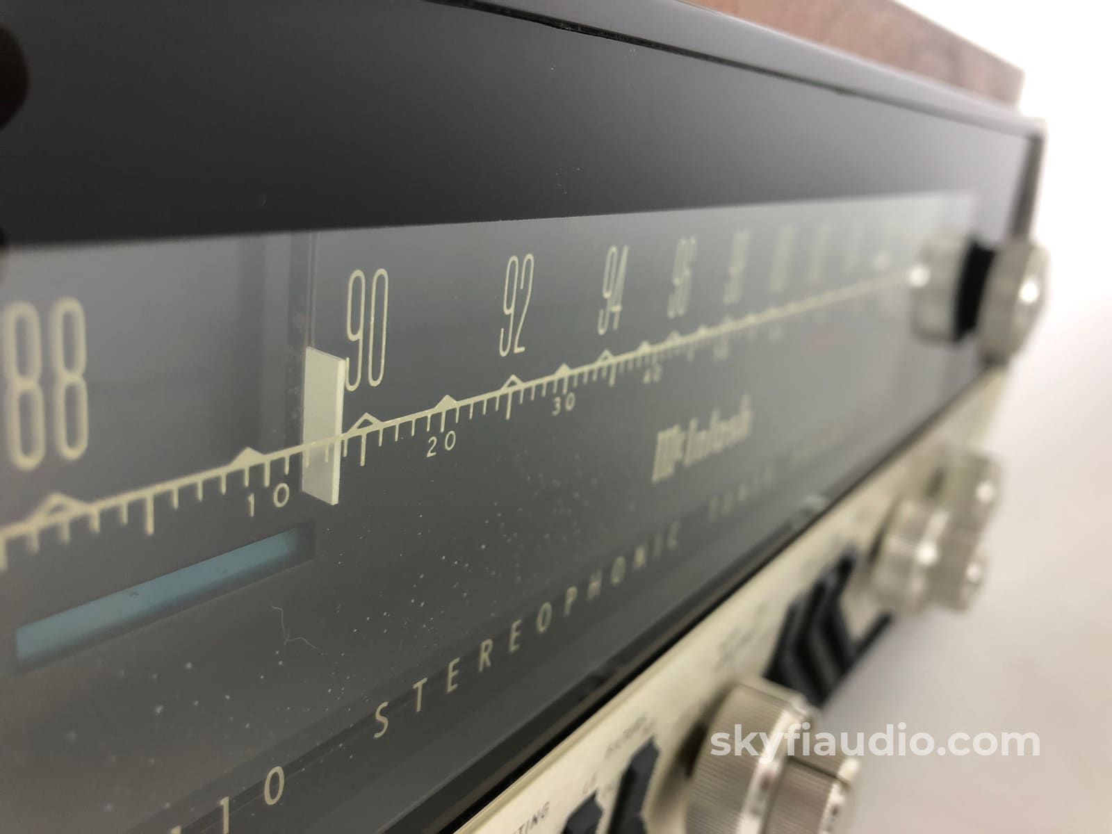 Mcintosh Mx110 Tuner Preamp - All Tube With Custom Cabinet Preamplifier
