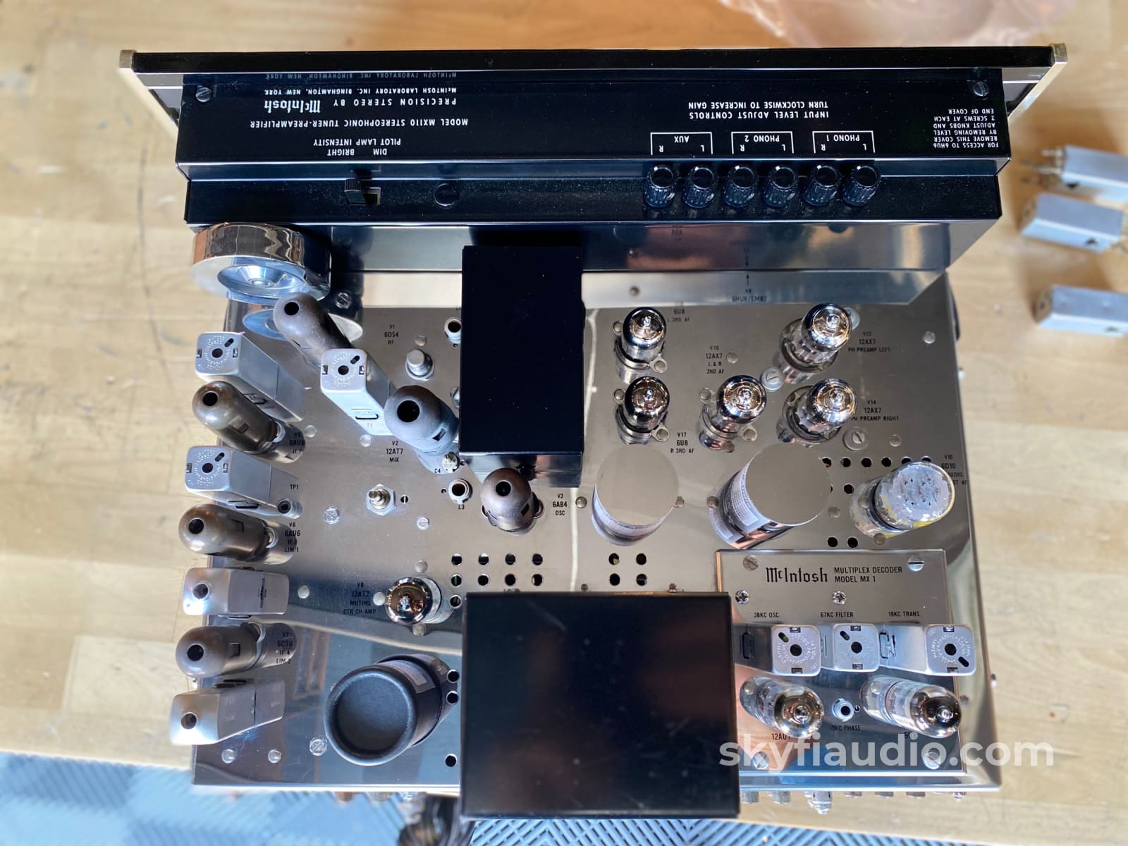 Mcintosh Mx110 Vintage Tube Preamp/Tuner With Phono Skyfi Upgraded And Restored Rec0T1O0Myntes6Nd