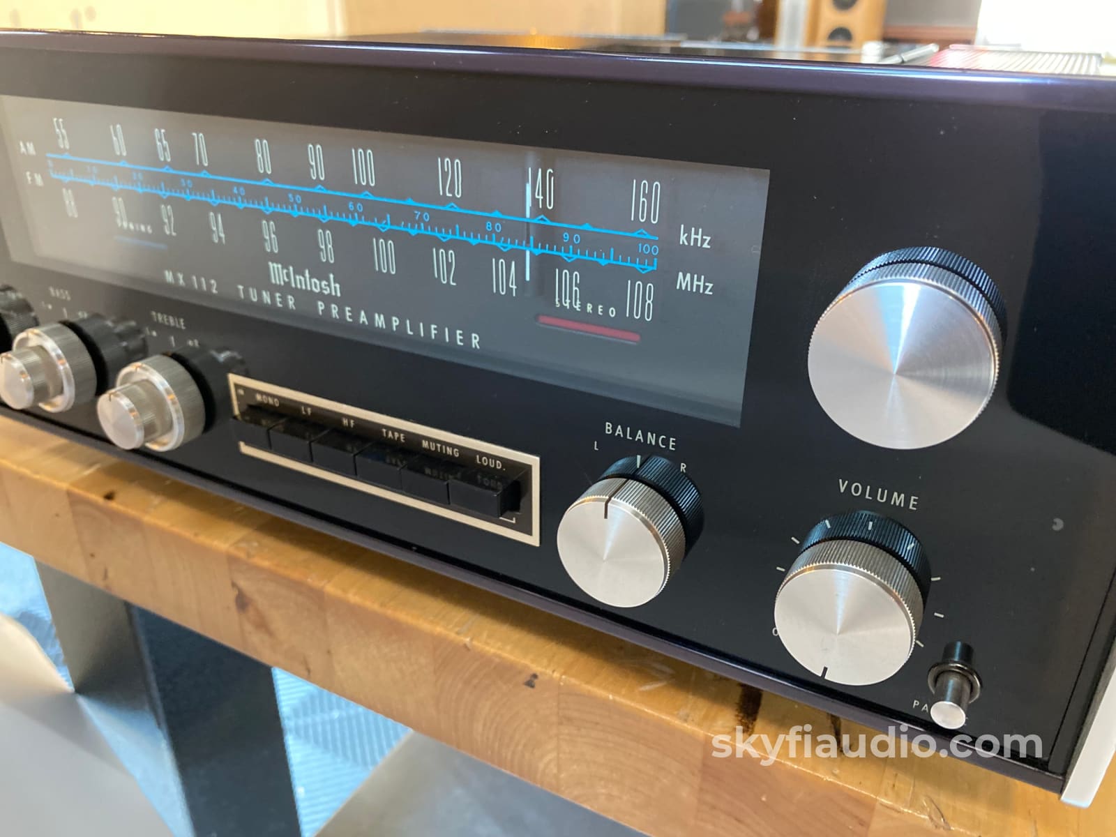 Mcintosh Mx112 Vintage Tuner/Preamp With Phono - Serviced Rec0T1O0Myntes6Nd
