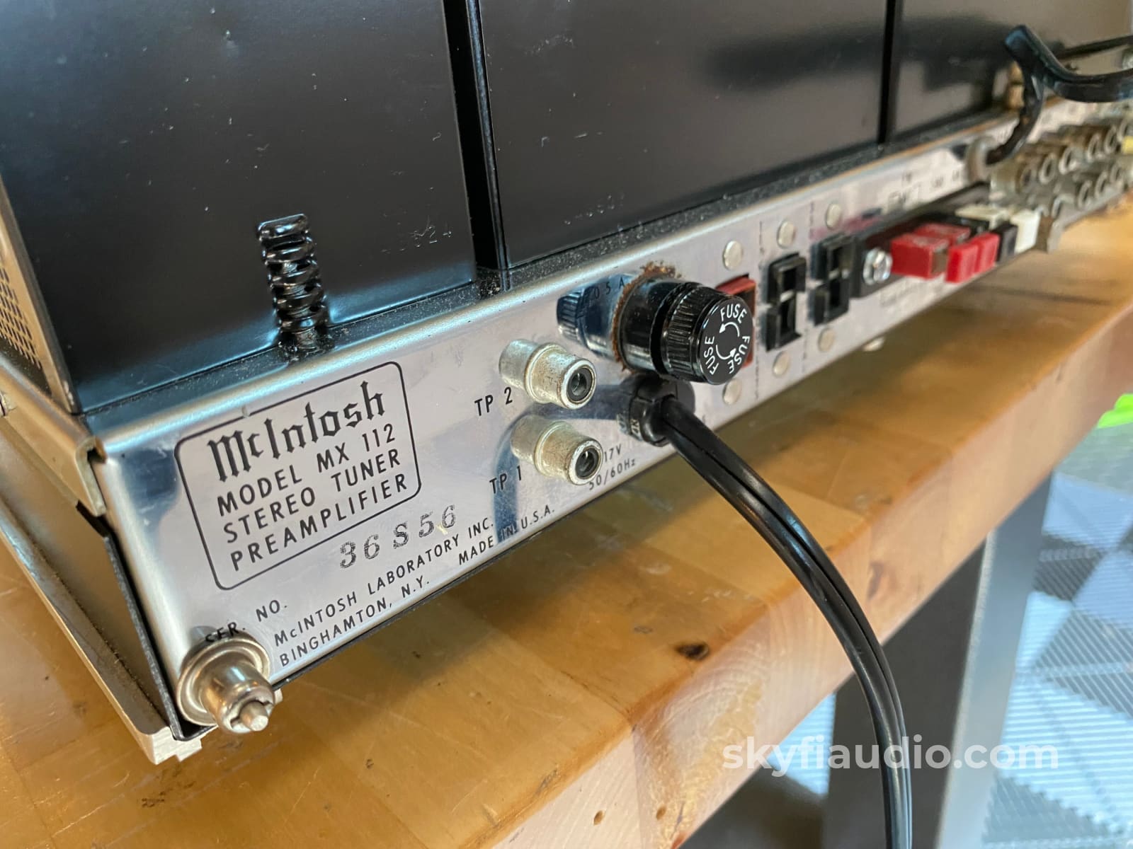 Mcintosh Mx112 Vintage Tuner/Preamp With Phono - Serviced Rec0T1O0Myntes6Nd