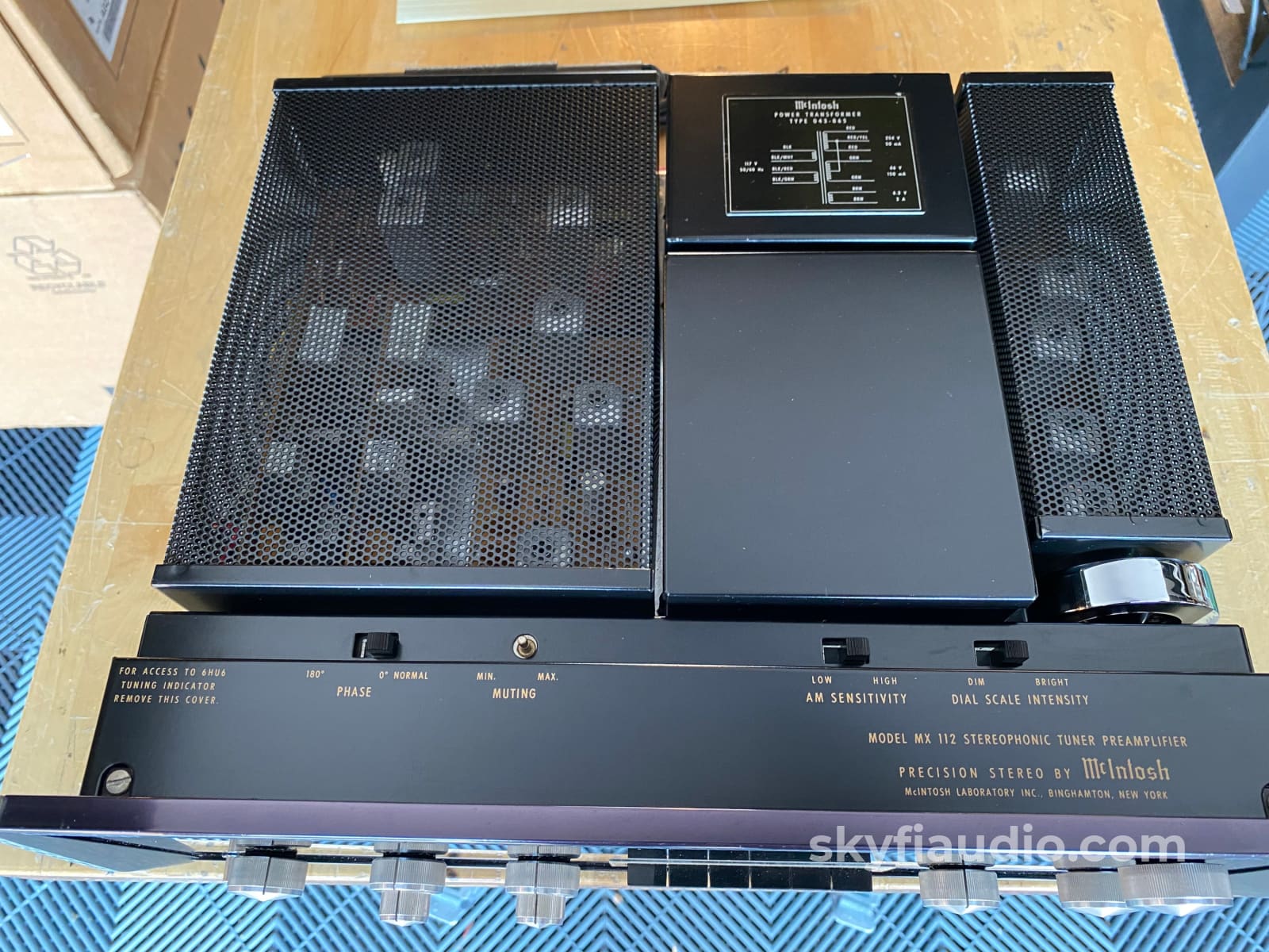 Mcintosh Mx112 Vintage Tuner/Preamp With Phono - Serviced Rec0T1O0Myntes6Nd