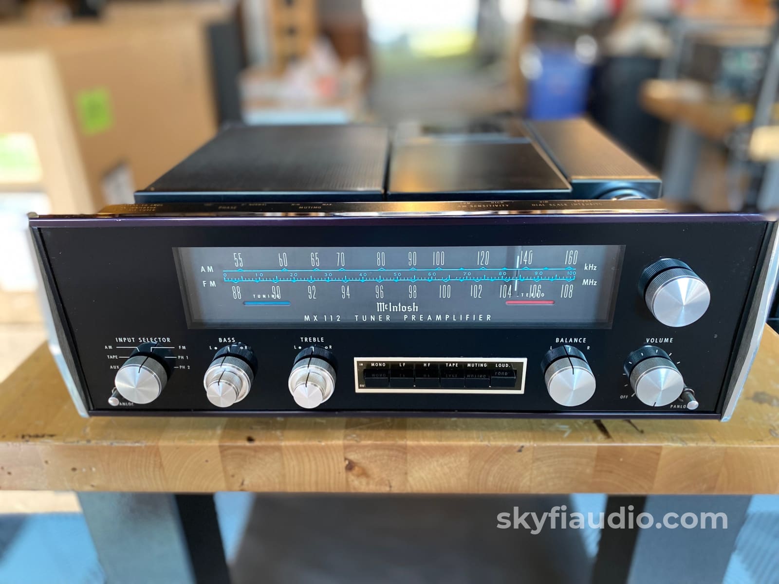 Mcintosh Mx112 Vintage Tuner/Preamp With Phono - Serviced Rec0T1O0Myntes6Nd