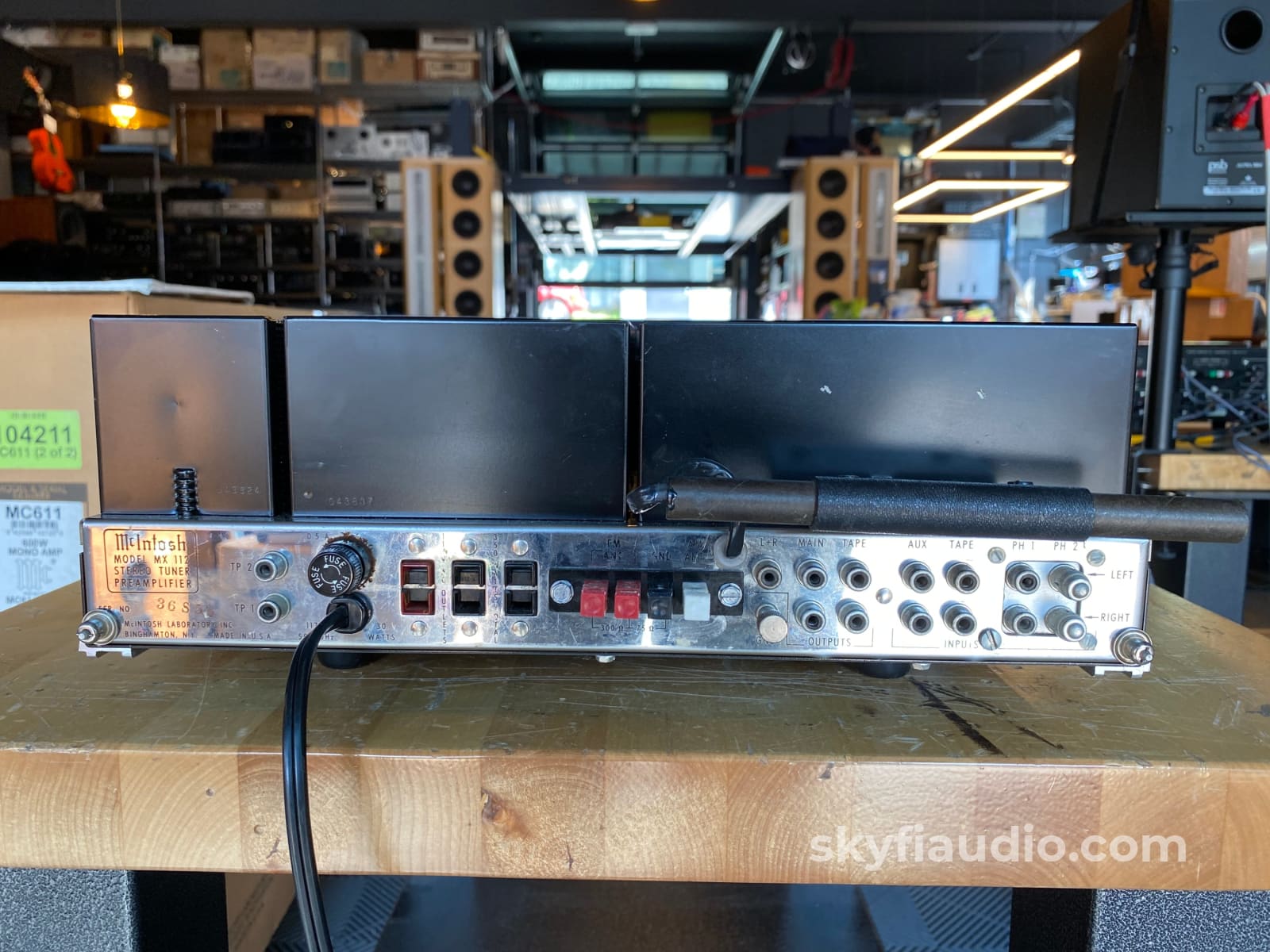 Mcintosh Mx112 Vintage Tuner/Preamp With Phono - Serviced Rec0T1O0Myntes6Nd