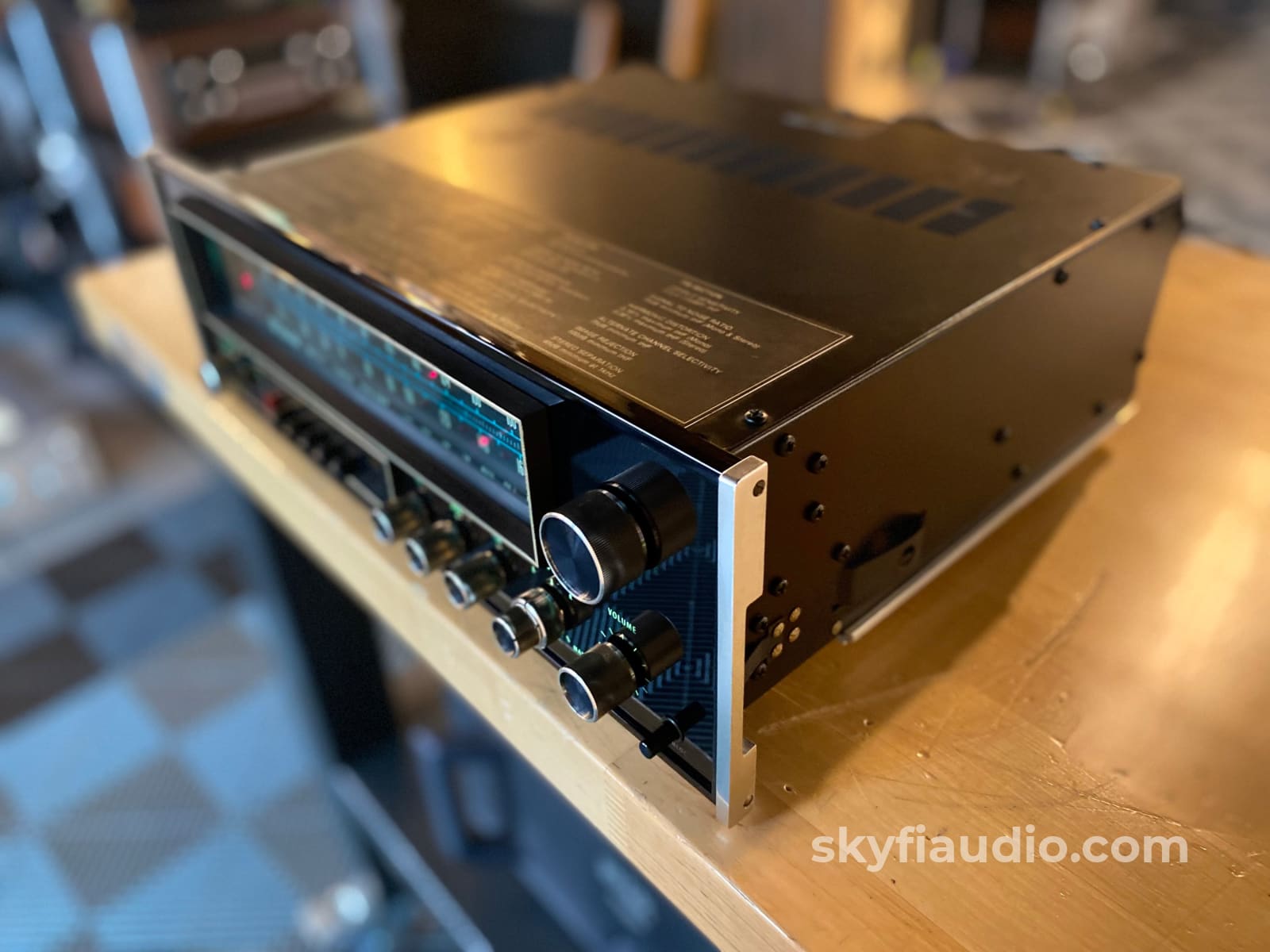 Mcintosh Mx117 Stereo Tuner Preamp - Serviced And Gorgeous W/Original Box! Preamplifier