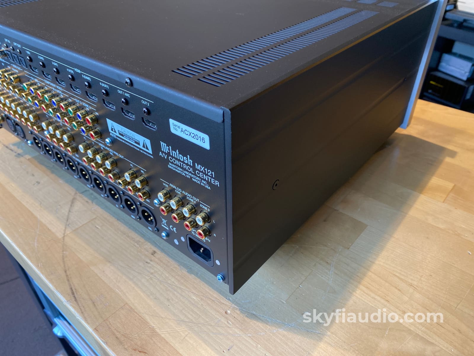 Mcintosh Mx121 Home Theater Pre/Processor W/Dolby True Hd Dts-Hd - Complete Kit Preamplifier