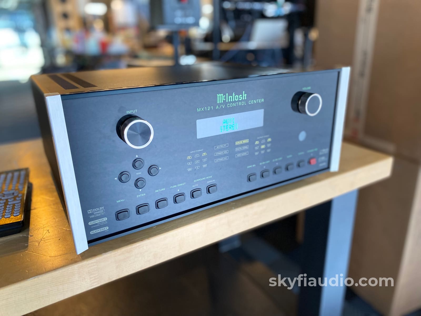 Mcintosh Mx121 Pre/Processor W/Dolby True Hd Dts-Hd And Phono Recaeljd0Snywaxum
