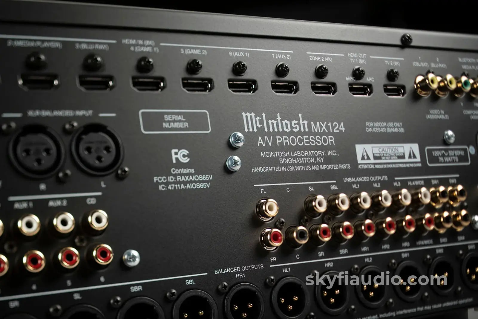 McIntosh MX124 A/V Processor - New Release - Preamplifier