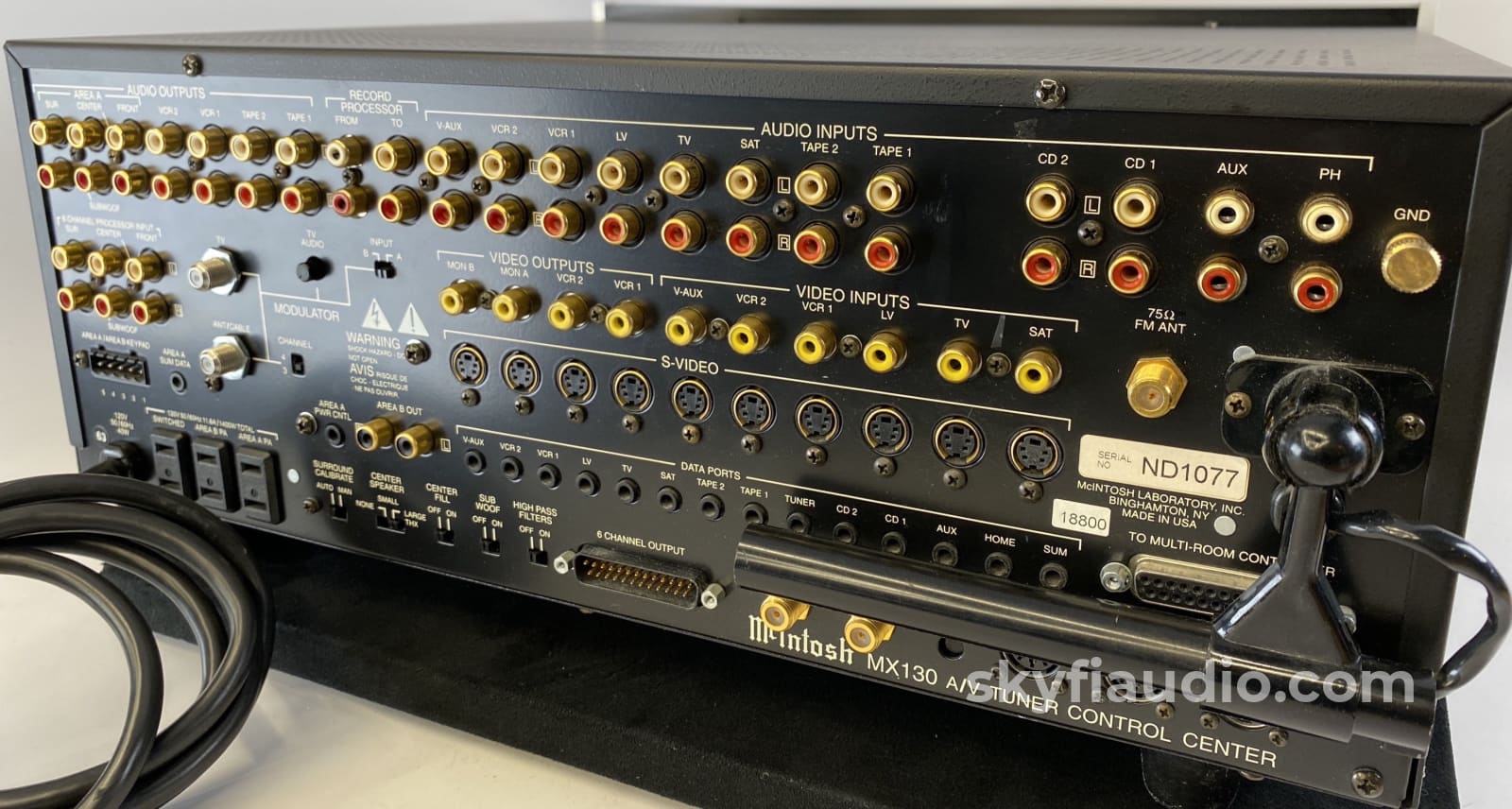 Mcintosh Mx130 Preamp/Processor With Tuner Preamplifier