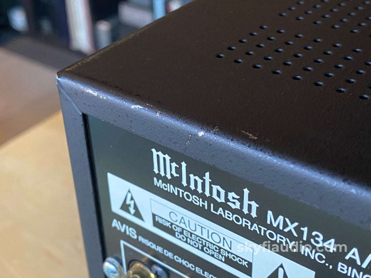 Mcintosh Mx134 Home Theater Processor Preamp - Thx