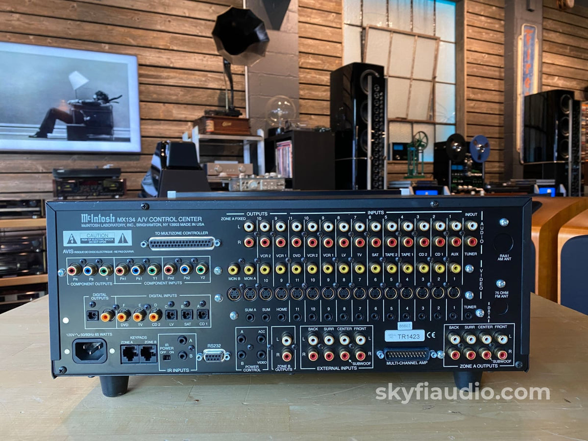 Mcintosh Mx134 Home Theater Processor Preamp - Thx