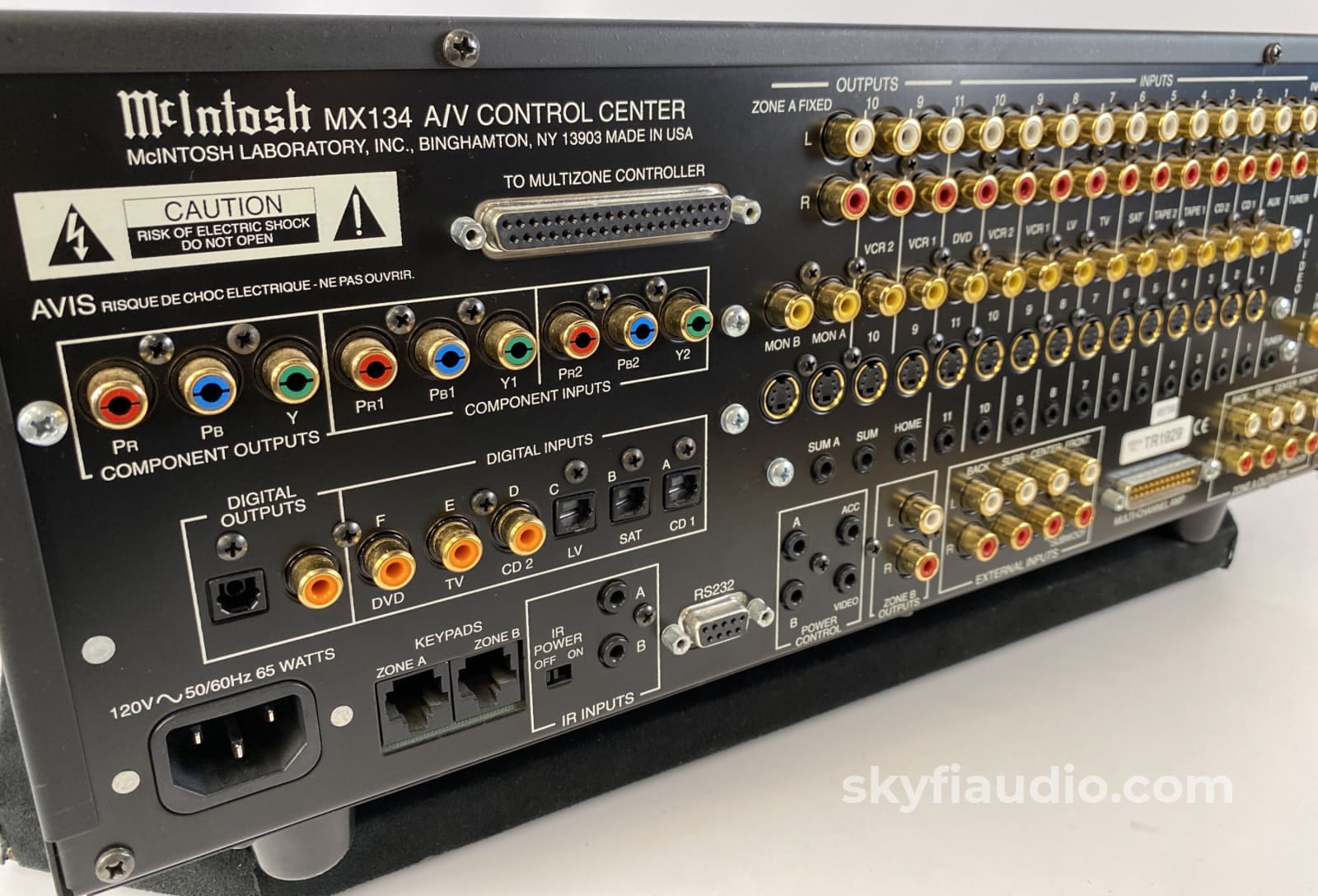 Mcintosh Mx134 Home Theater Processor Integrated Amplifier