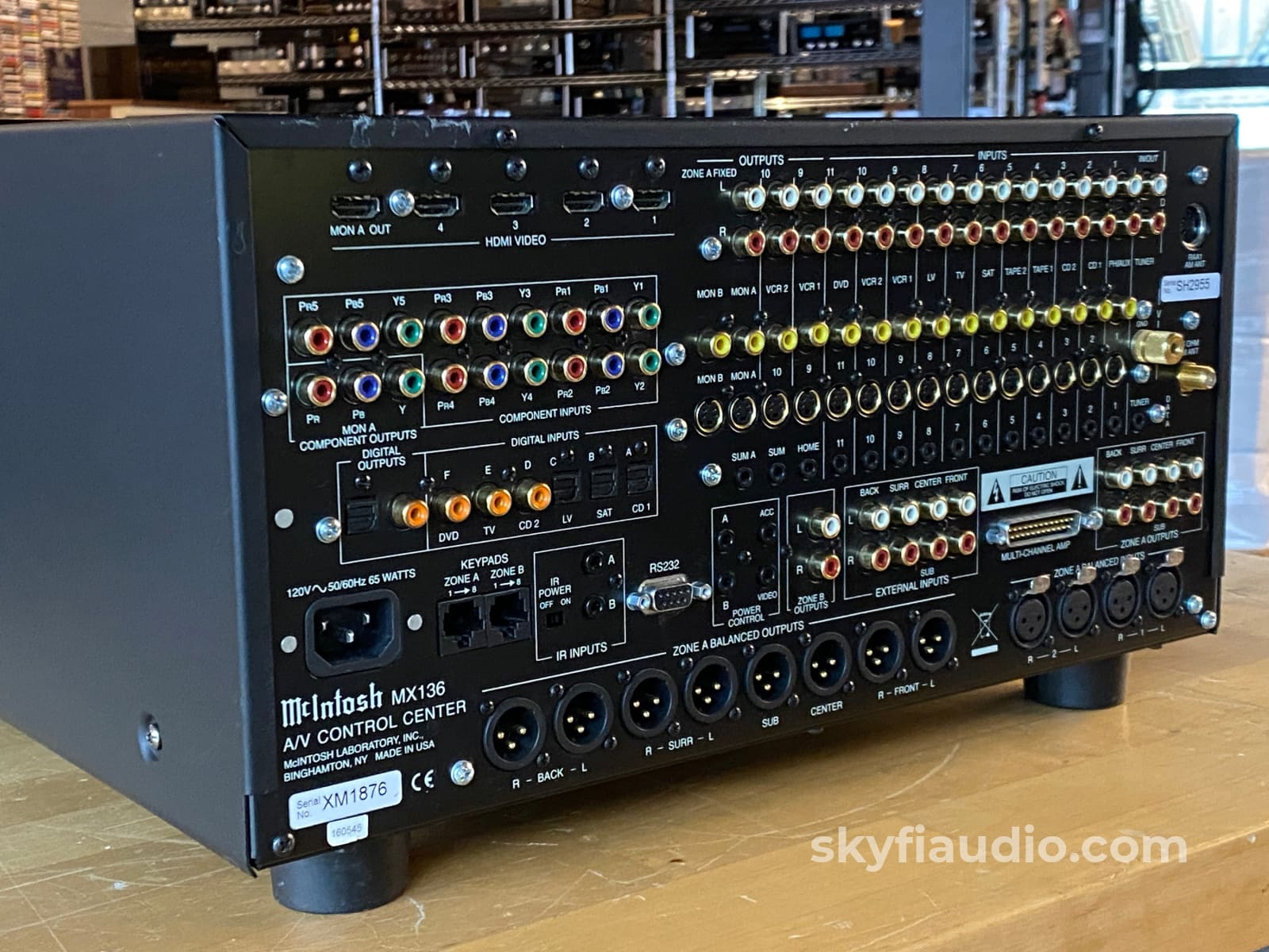 Mcintosh Mx136 Home Theater Processor And Preamp