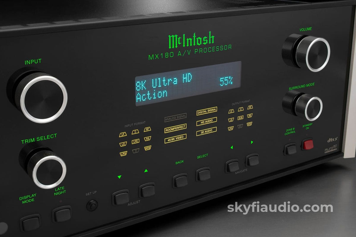 Mcintosh Mx180 A/V Processor - New Preamplifier