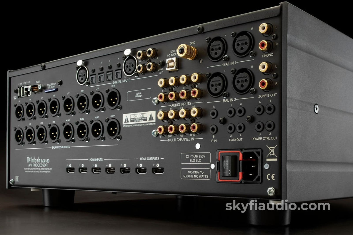 Mcintosh Mx180 A/V Processor - New Preamplifier