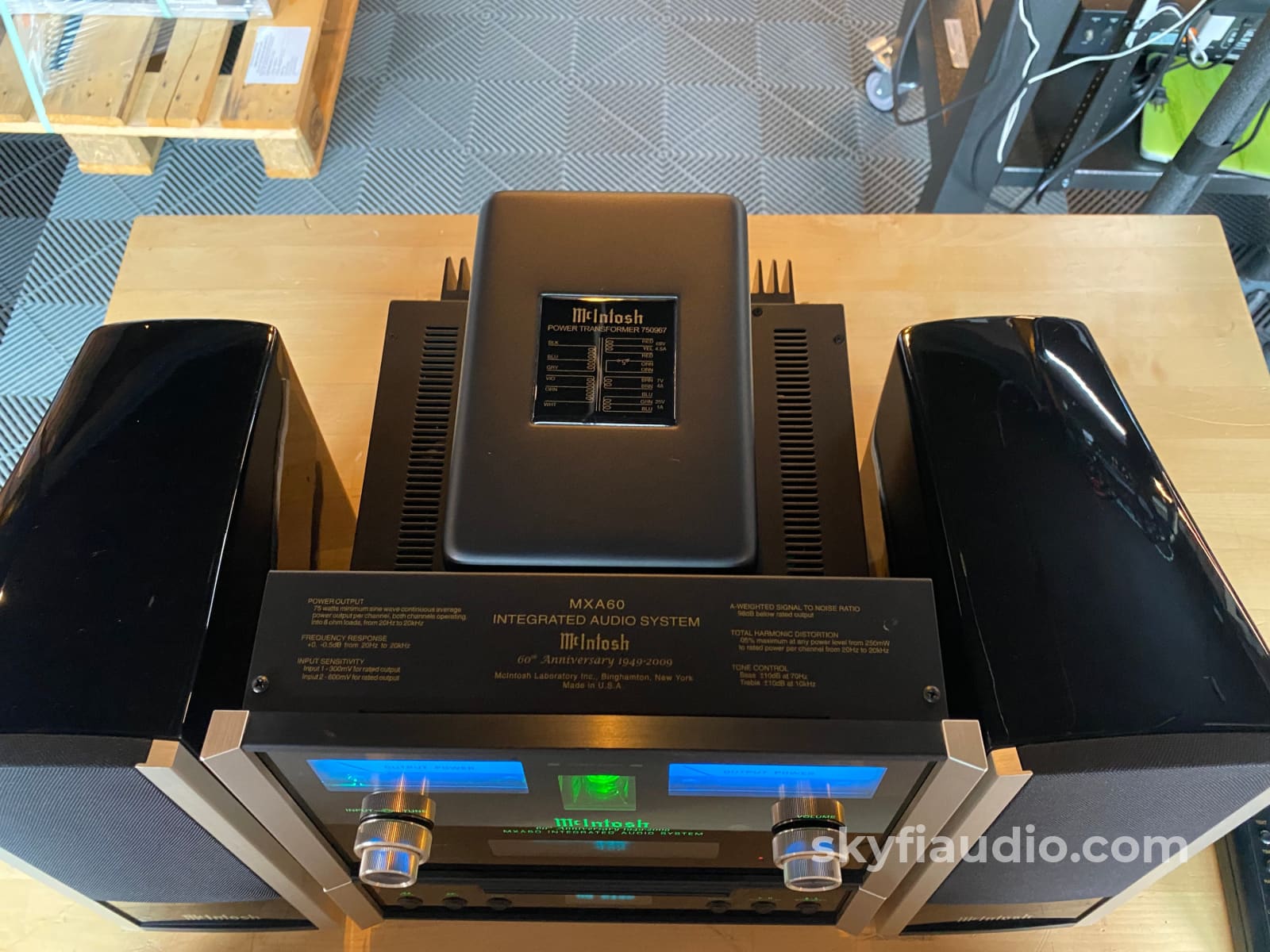 Mcintosh Mxa60 - All In One 60Th Anniversary Tube Stereo System