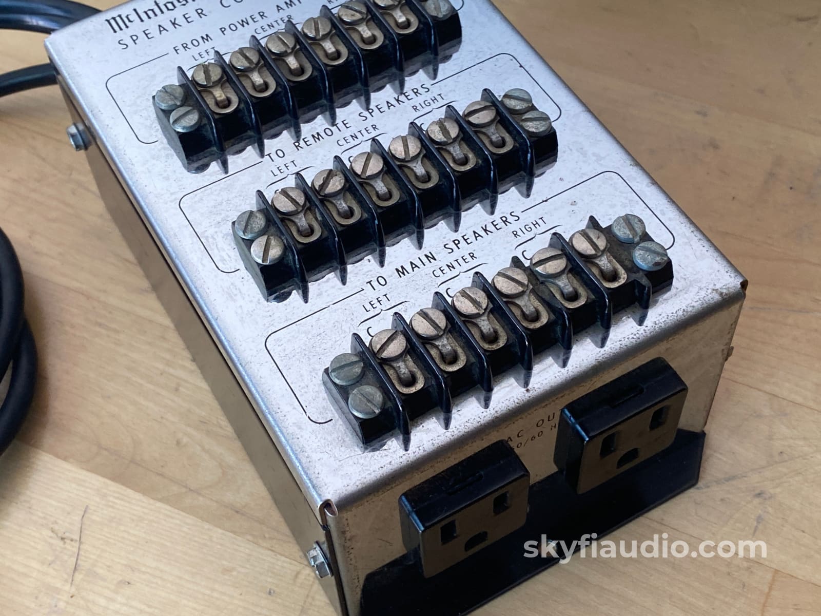 Mcintosh Scr2 Speaker Control Relay For C28 C29 C30 C32 C33 Or C34V Preamps Accessory