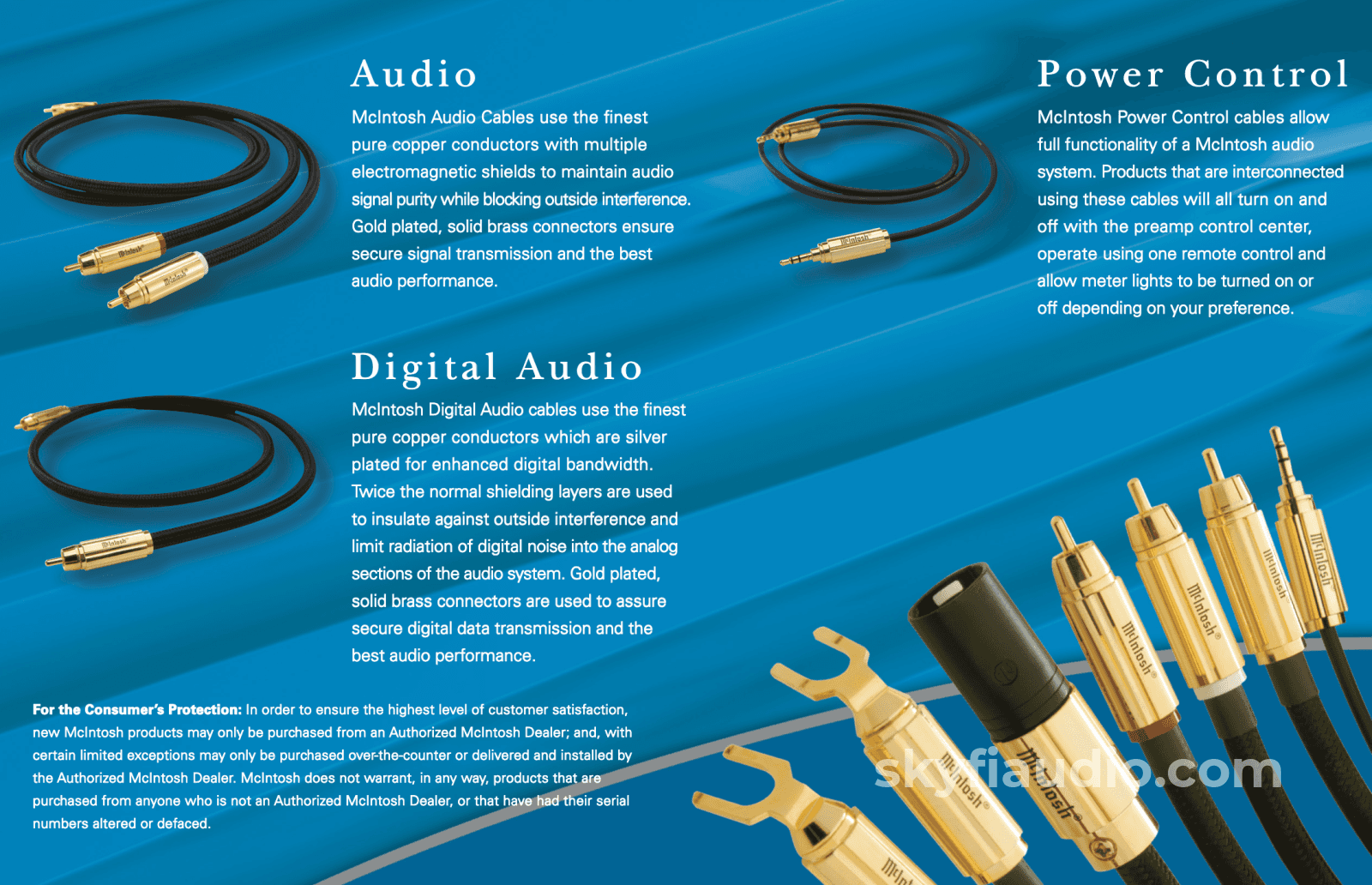 Mcintosh Xlr Audio Interconnects (Pair) - 2M In Store Only Cables